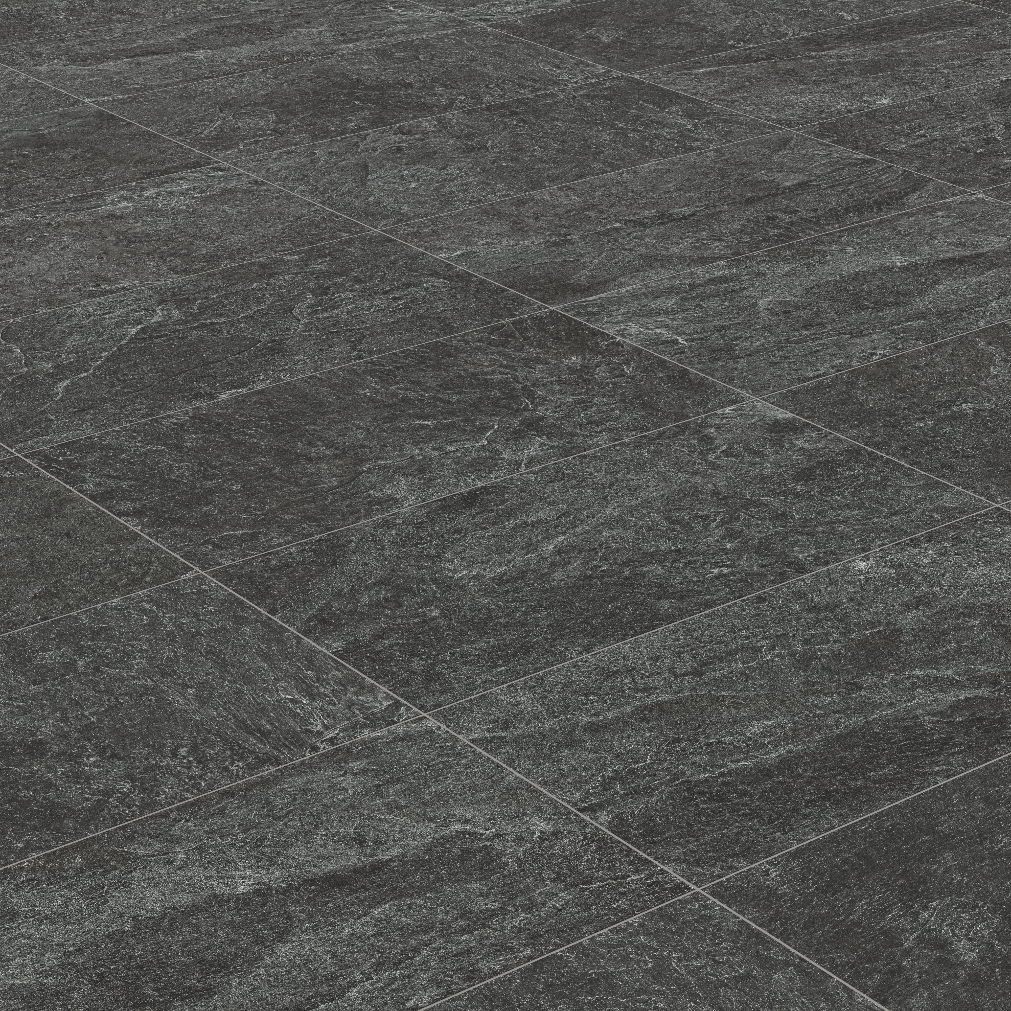 Dawson 24x48 Grip Porcelain 2cm Paver Tile in Charcoal
