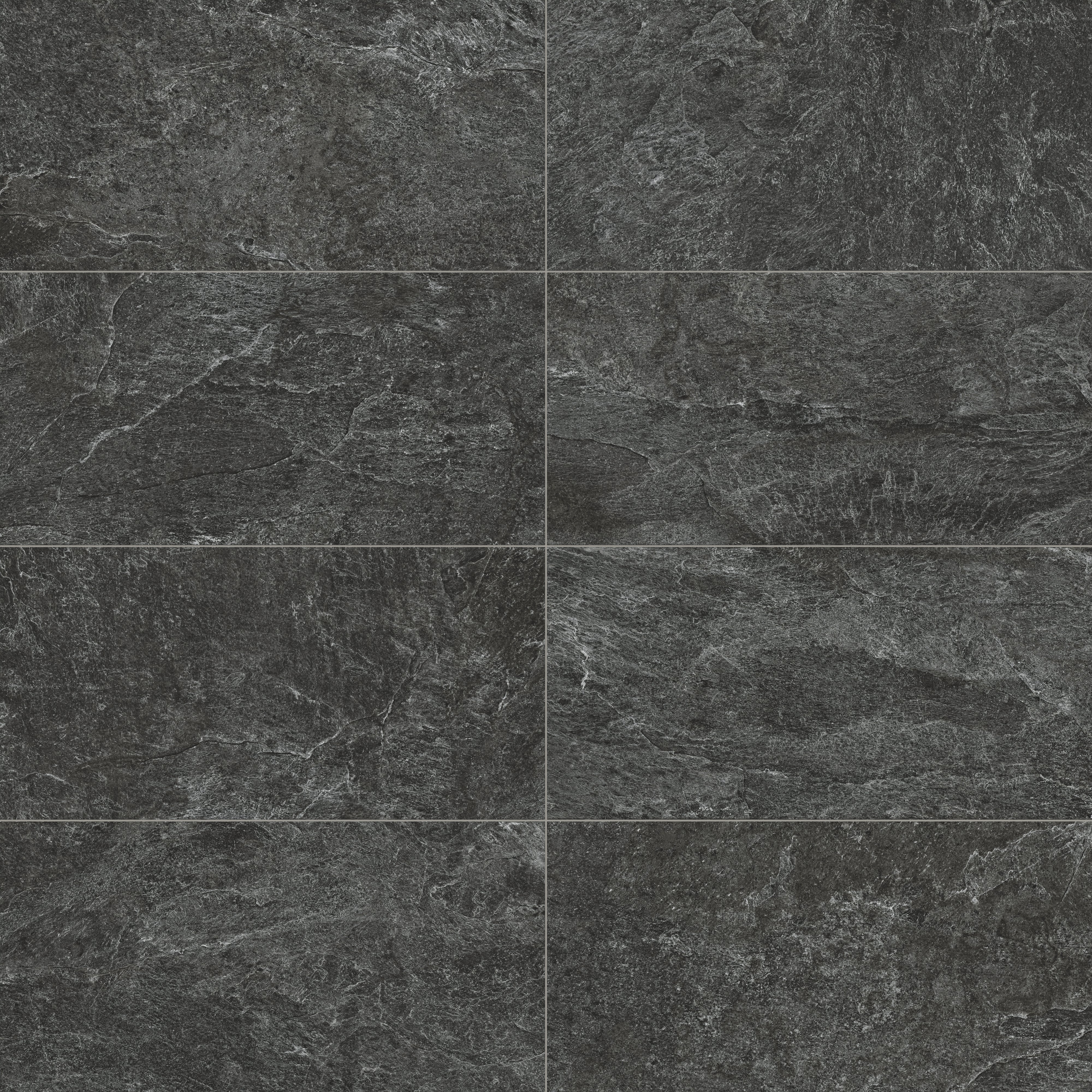 Dawson 24x48 Grip Porcelain 2cm Paver Tile in Charcoal