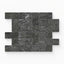Dawson 8.7x12 Matte Porcelain Tetris Mosaic Tile in Charcoal
