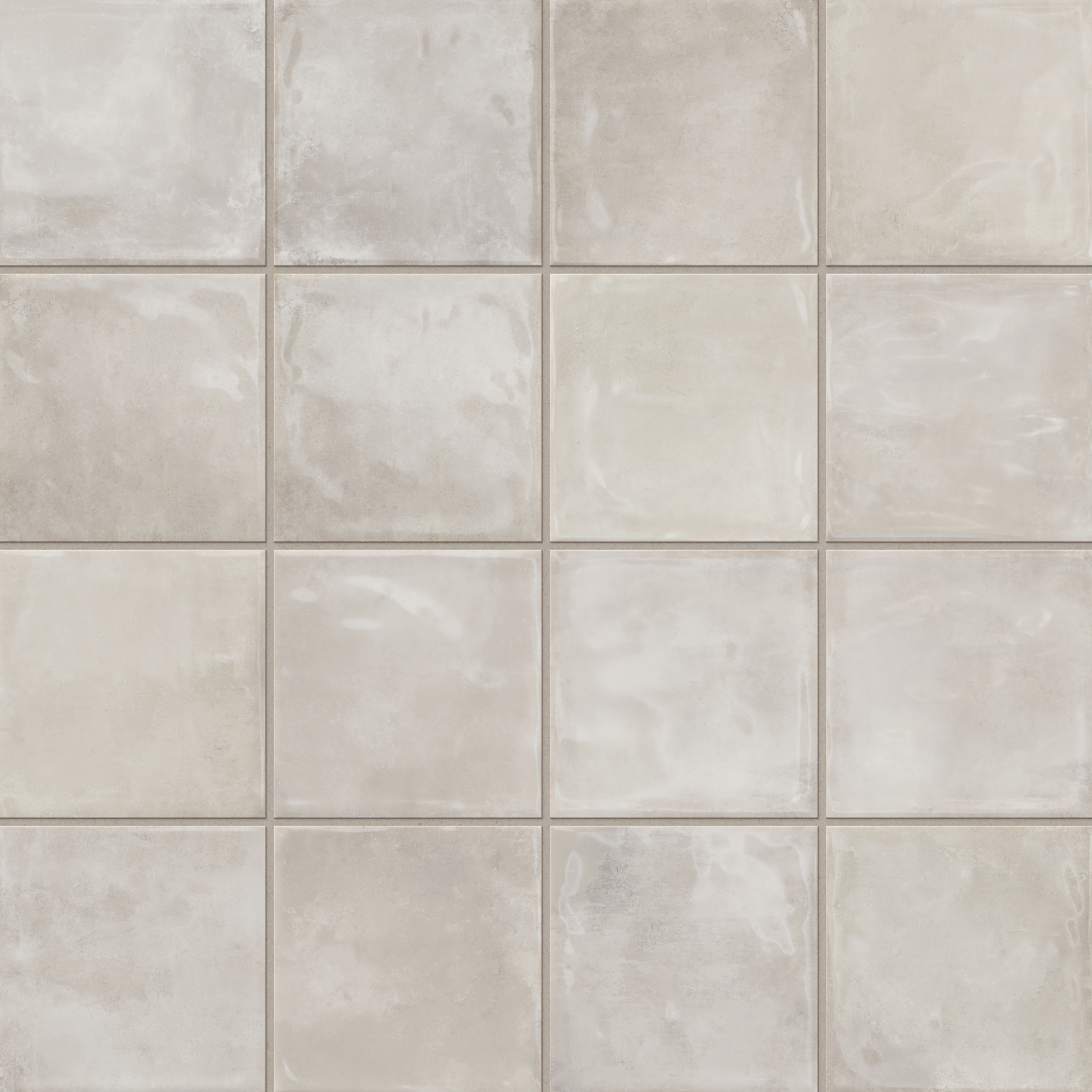 Lilah 6x6 Glossy Ceramic Tile in Mist