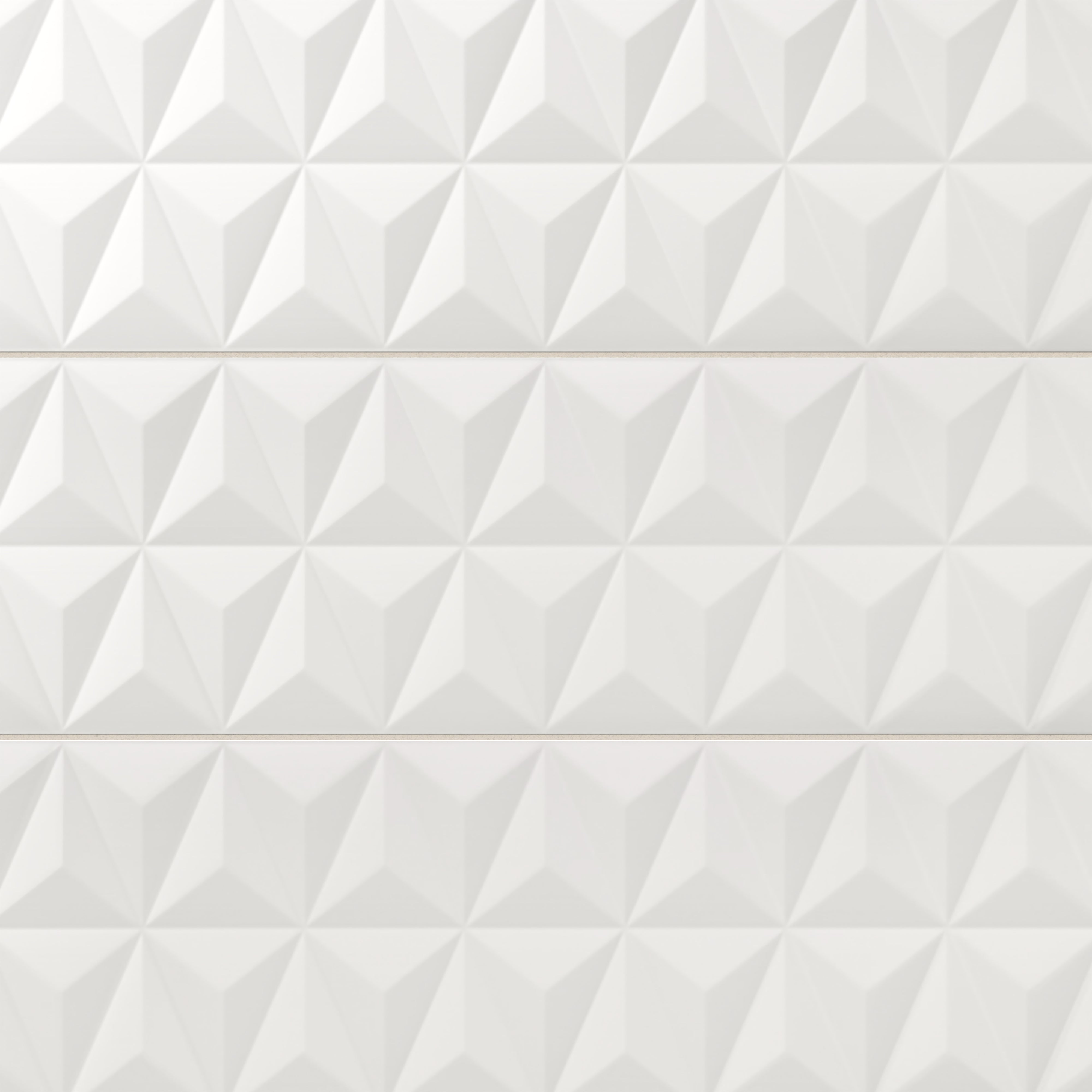 Zayne 12x36 Matte Ceramic Tile in Prisms