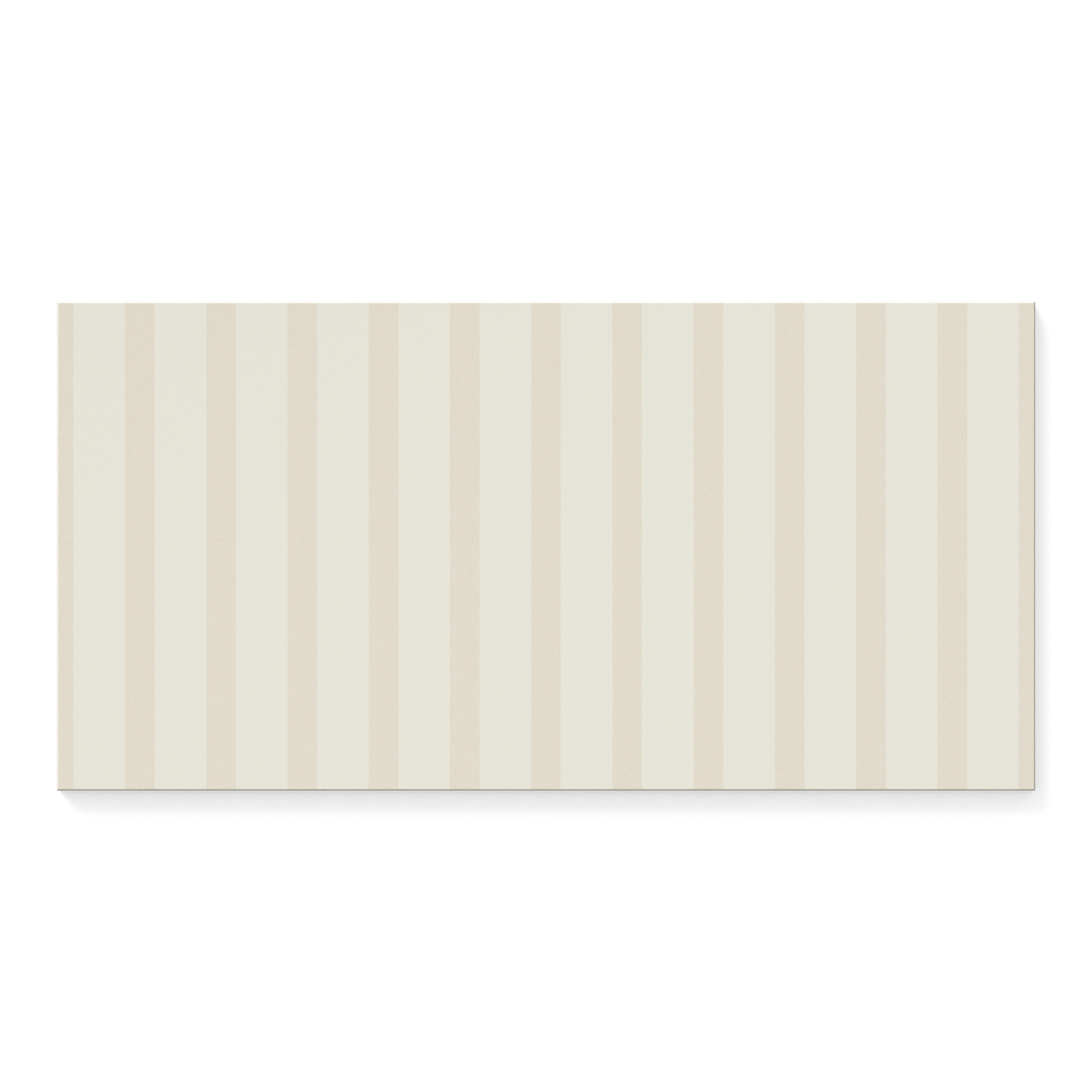 Riley 12x24 Matte Porcelain Tile in Striped Pattern Cream