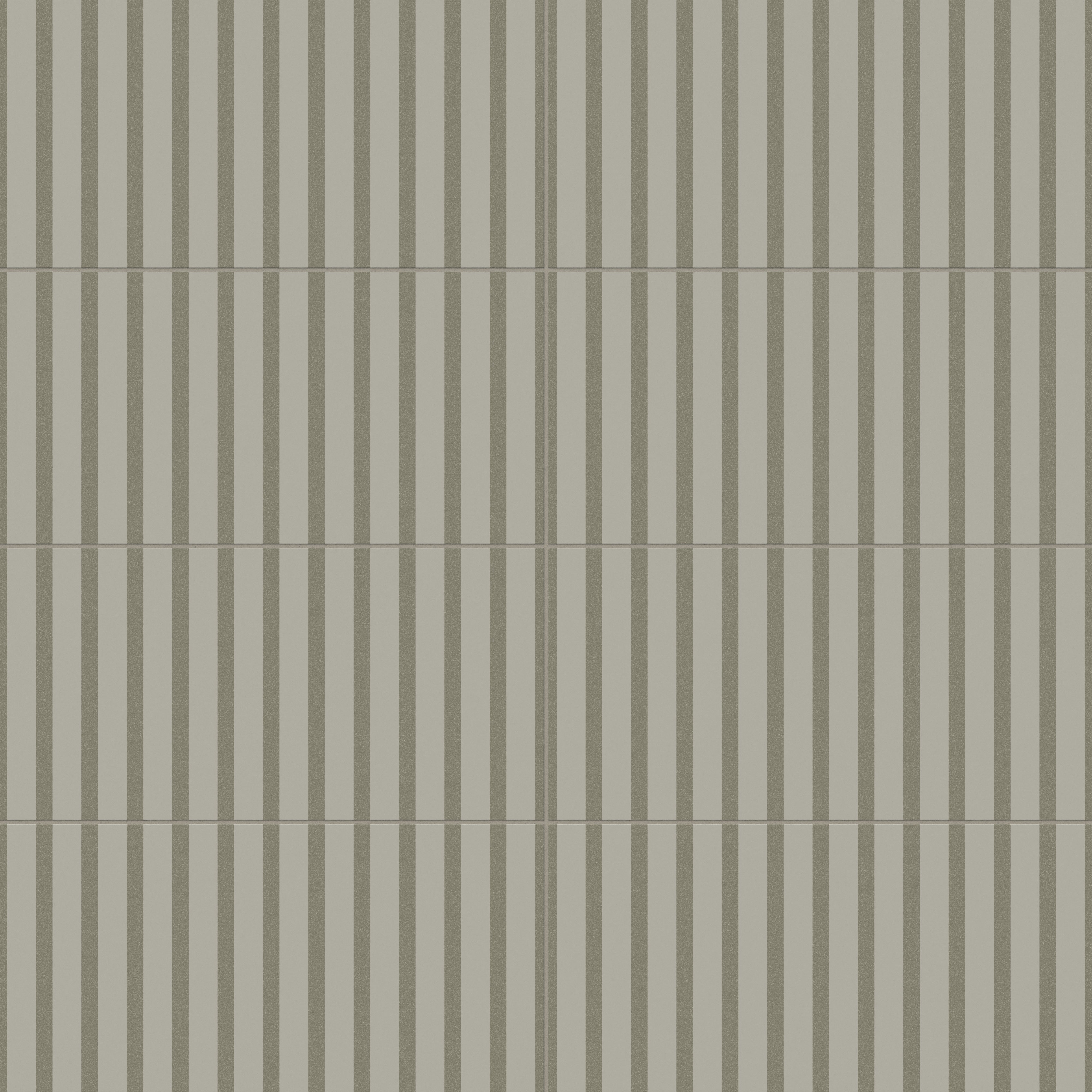 Riley 12x24 Matte Porcelain Tile in Striped Pattern Sterling