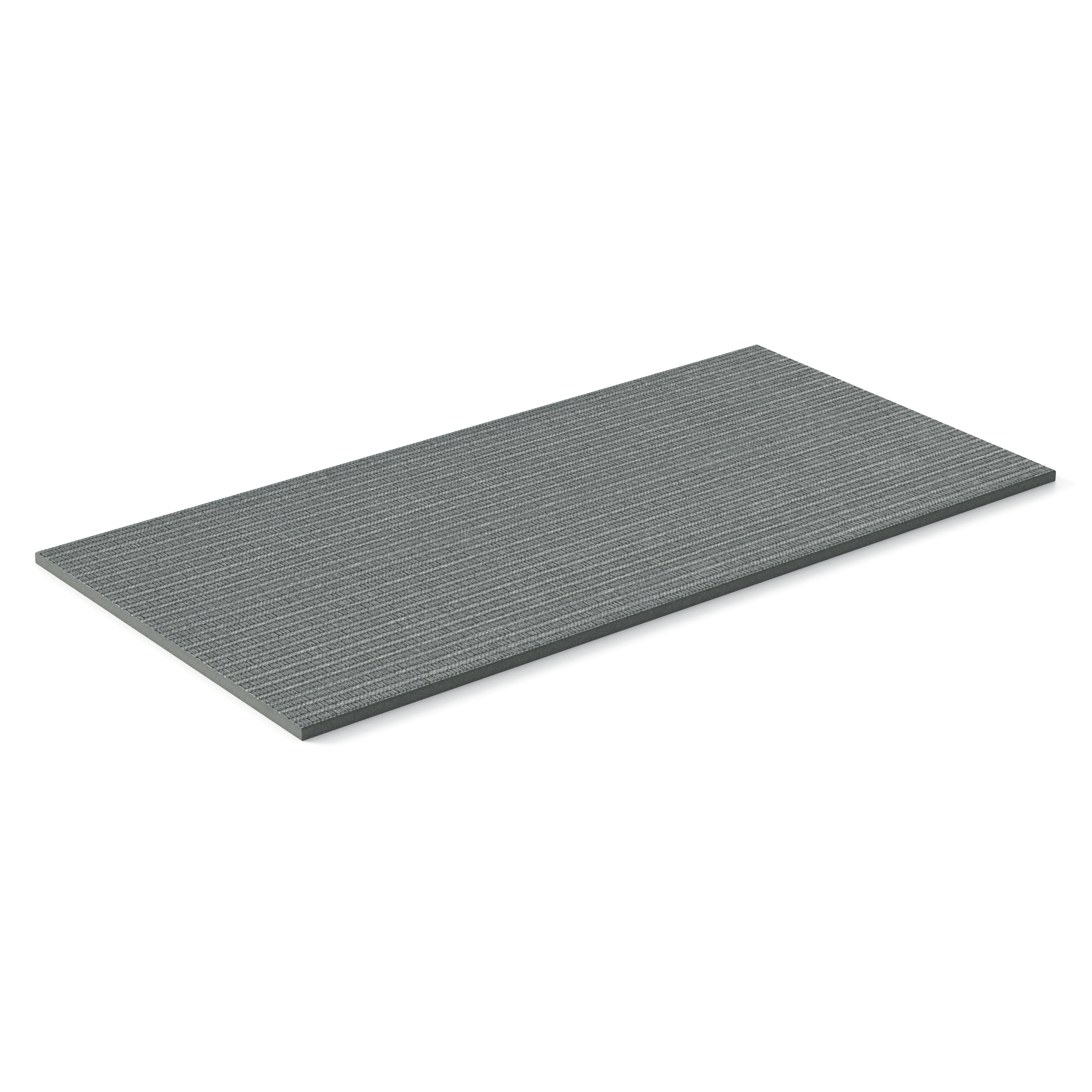 Riley 12x24 Matte Porcelain Tile in Woven Pattern Indigo