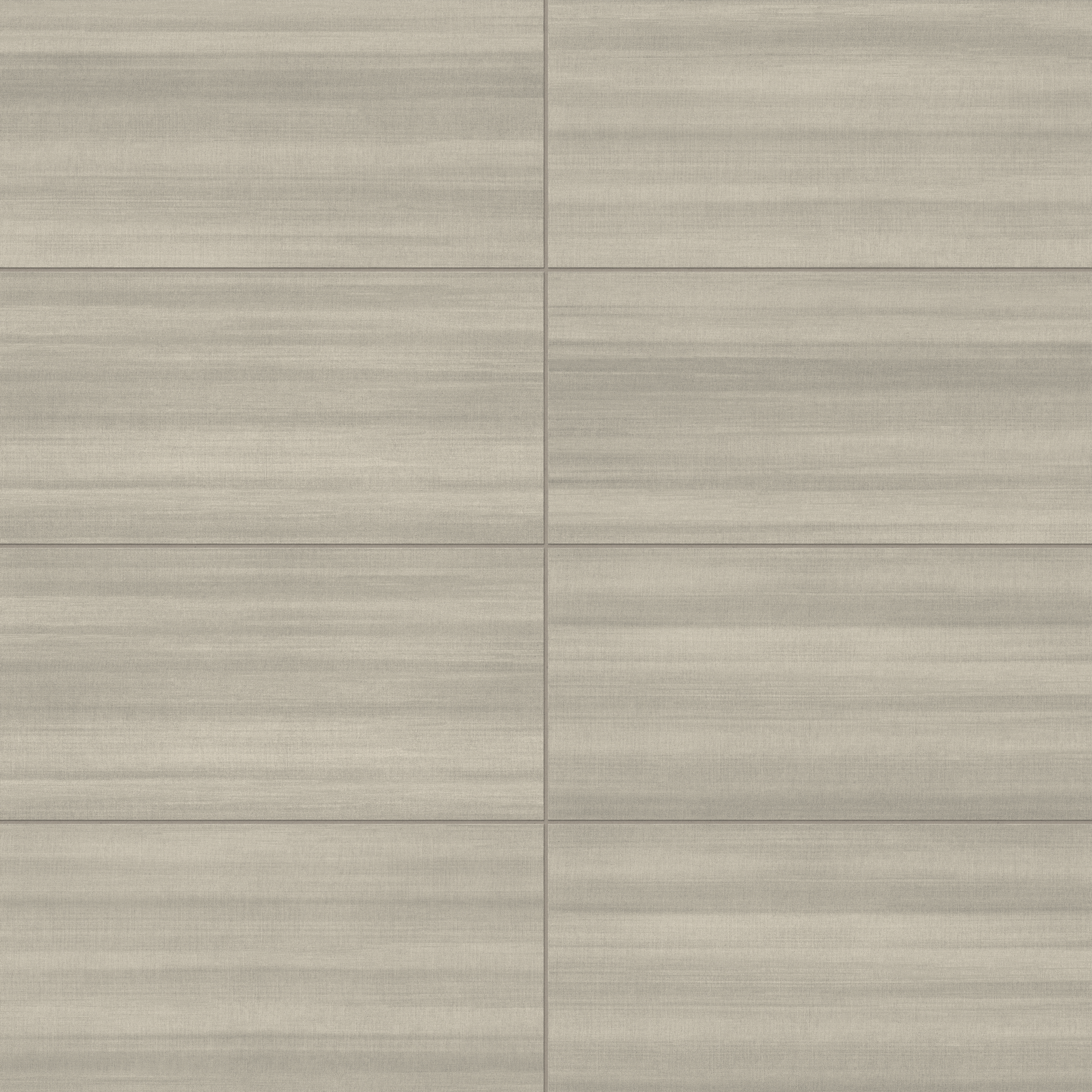 Riley 12x24 Matte Porcelain Tile in Linen Pattern Oyster