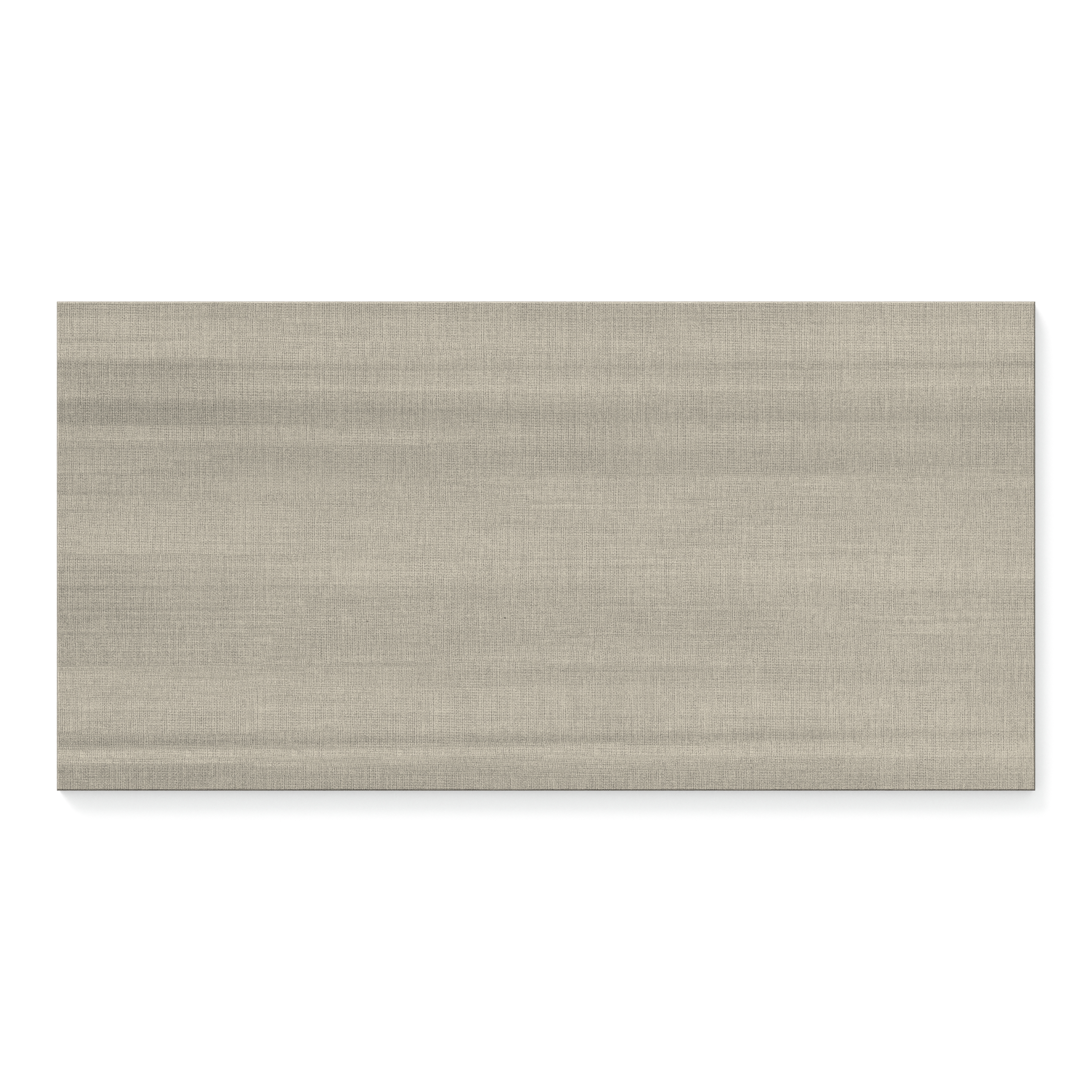 Riley 12x24 Matte Porcelain Tile in Linen Pattern Oyster