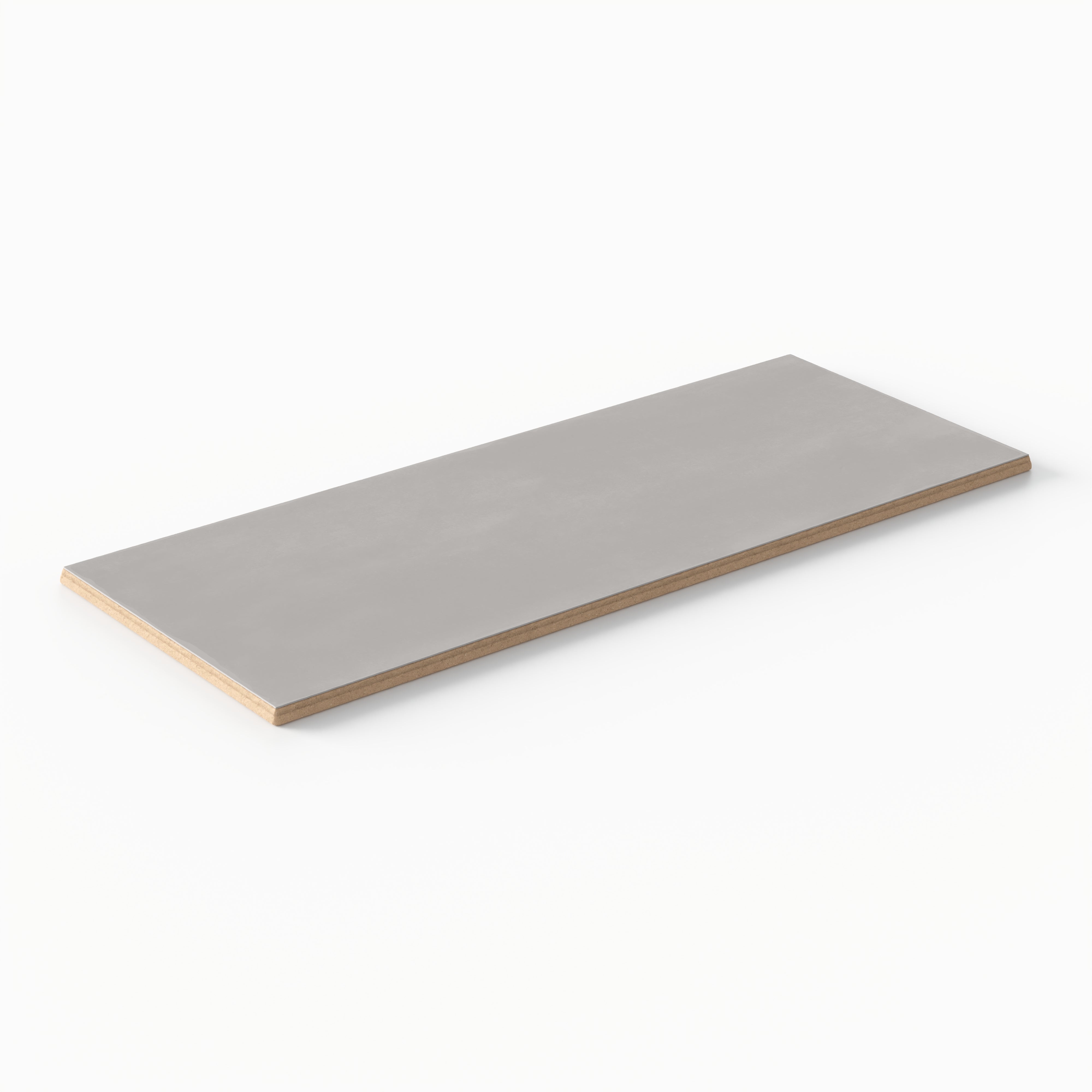 Josie 4x10 Matte Ceramic Tile in Tender Gray