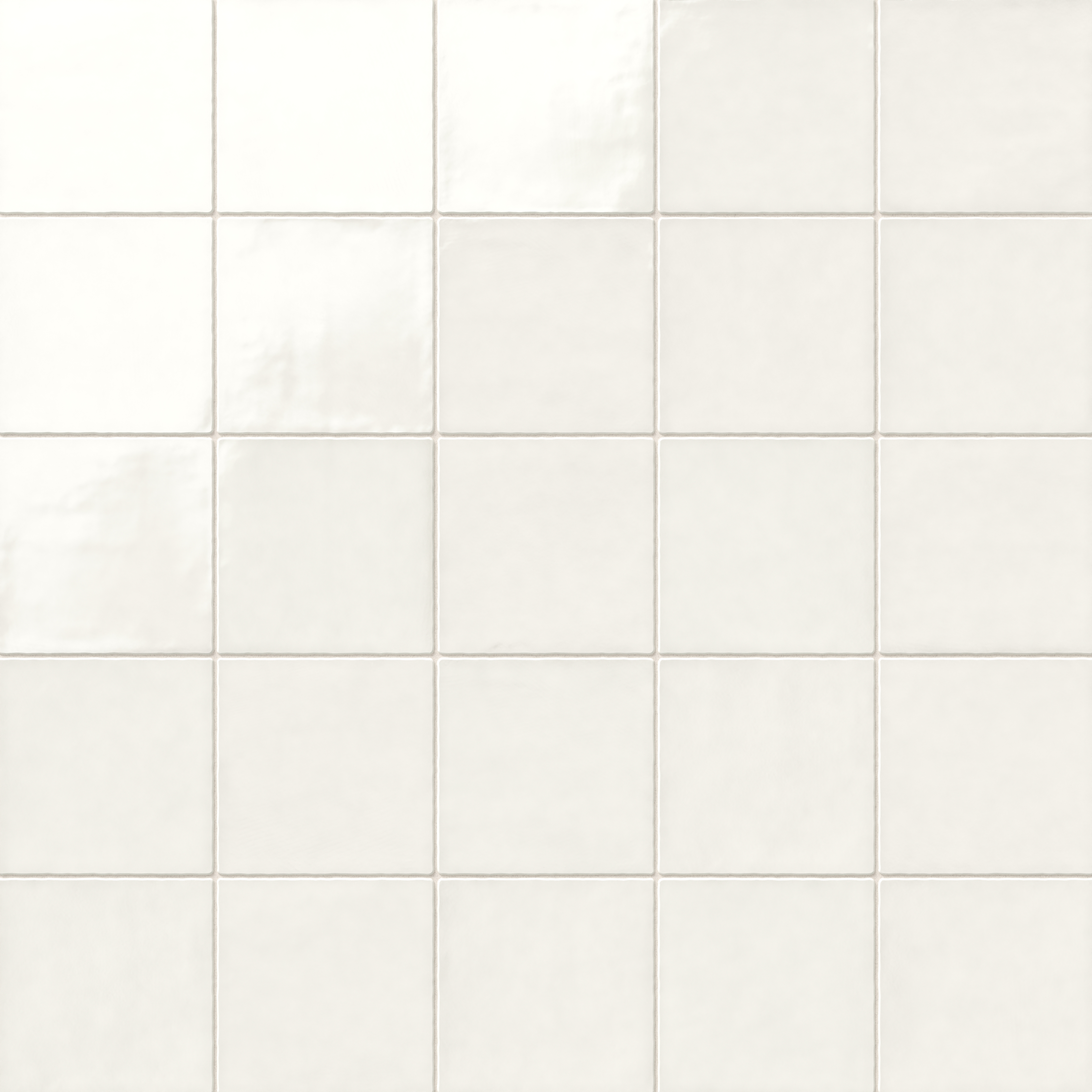 Five Tile Mikayla 5x5 Glossy Ceramic Tile in Eggshell