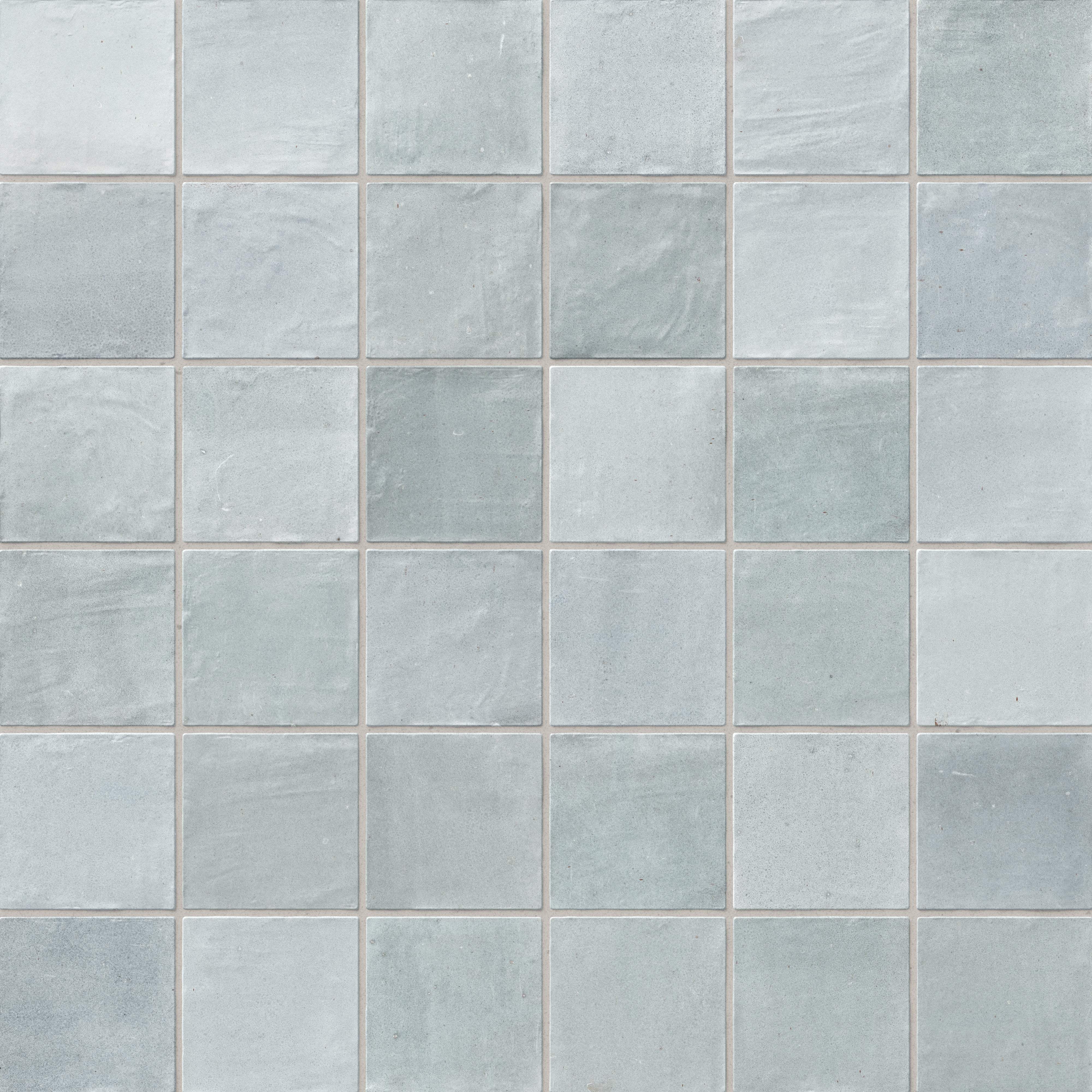 Everly 4x4 Matte Ceramic Tile in Ice