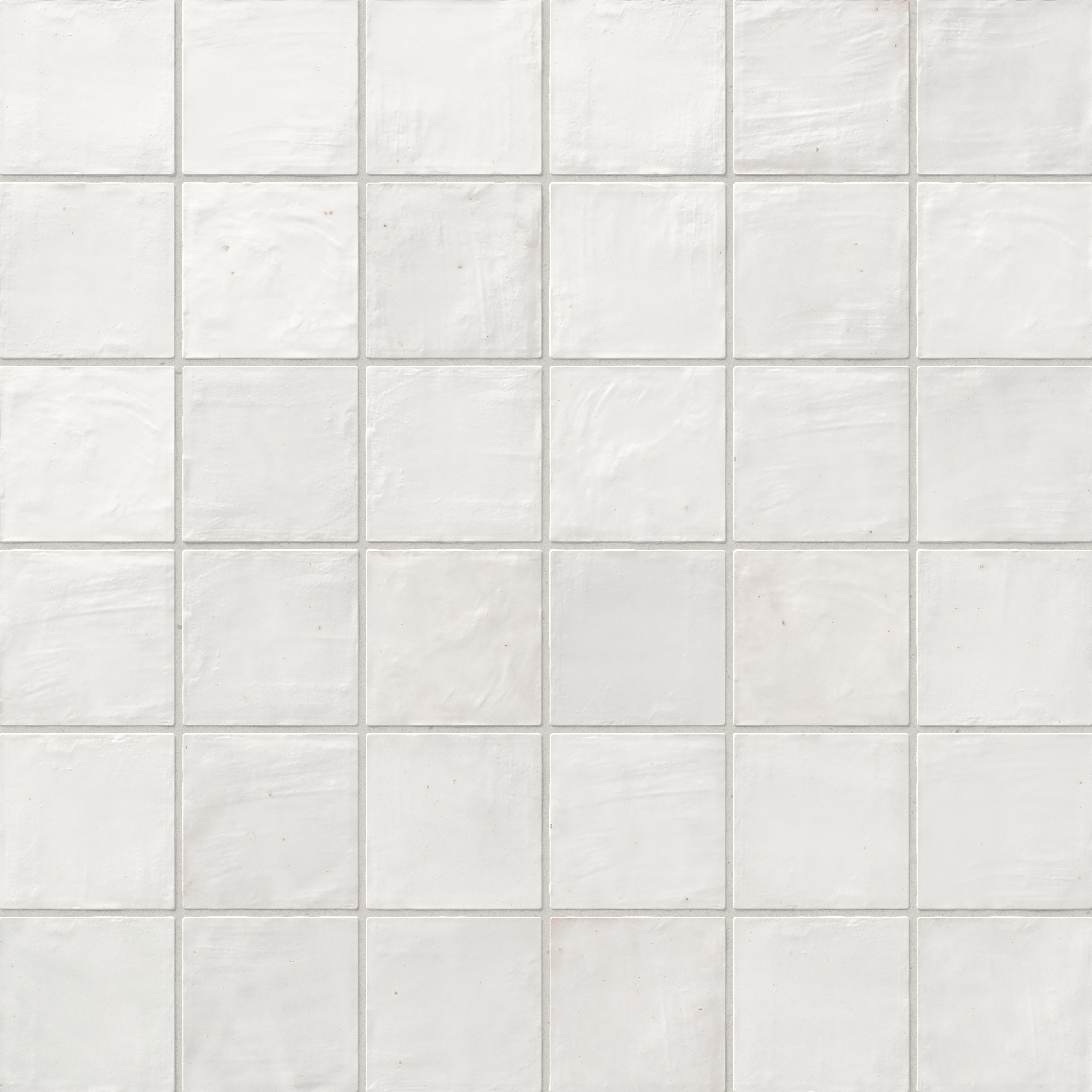 Everly 4x4 Matte Ceramic Tile in Cloud