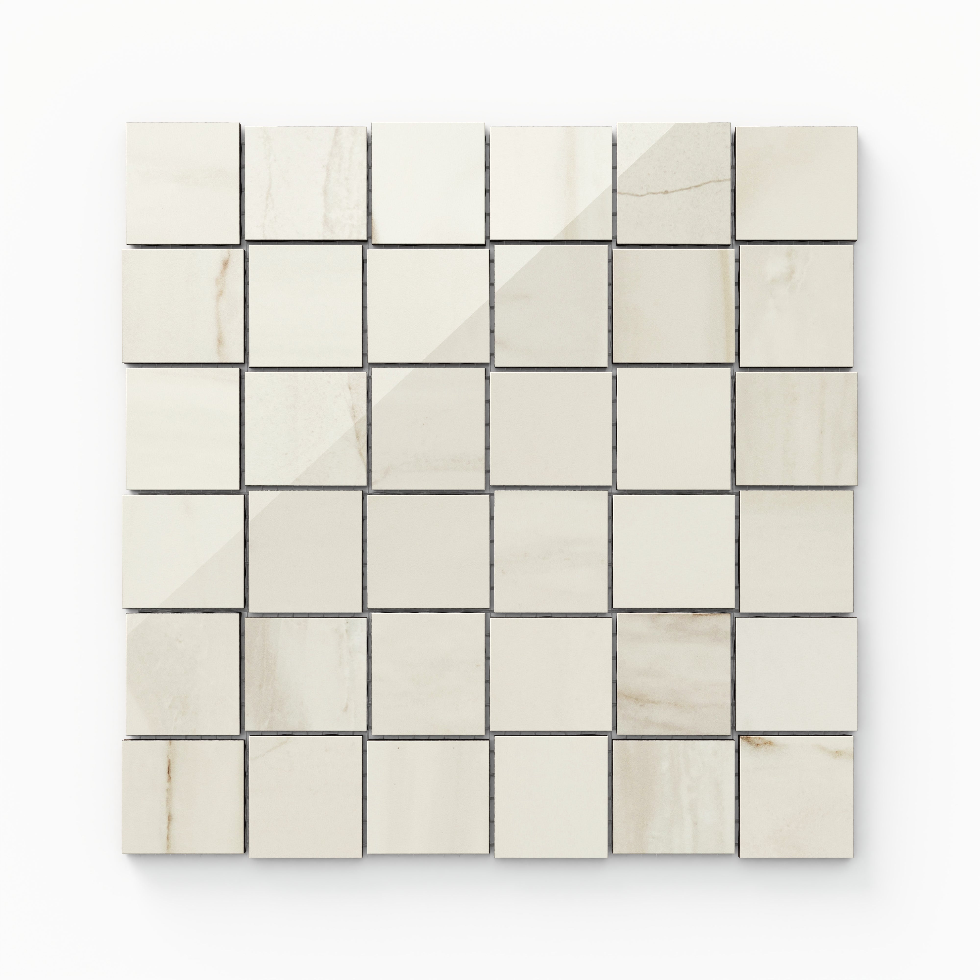 Kendrick 2x2 Polished Mosaic in Sand Sample