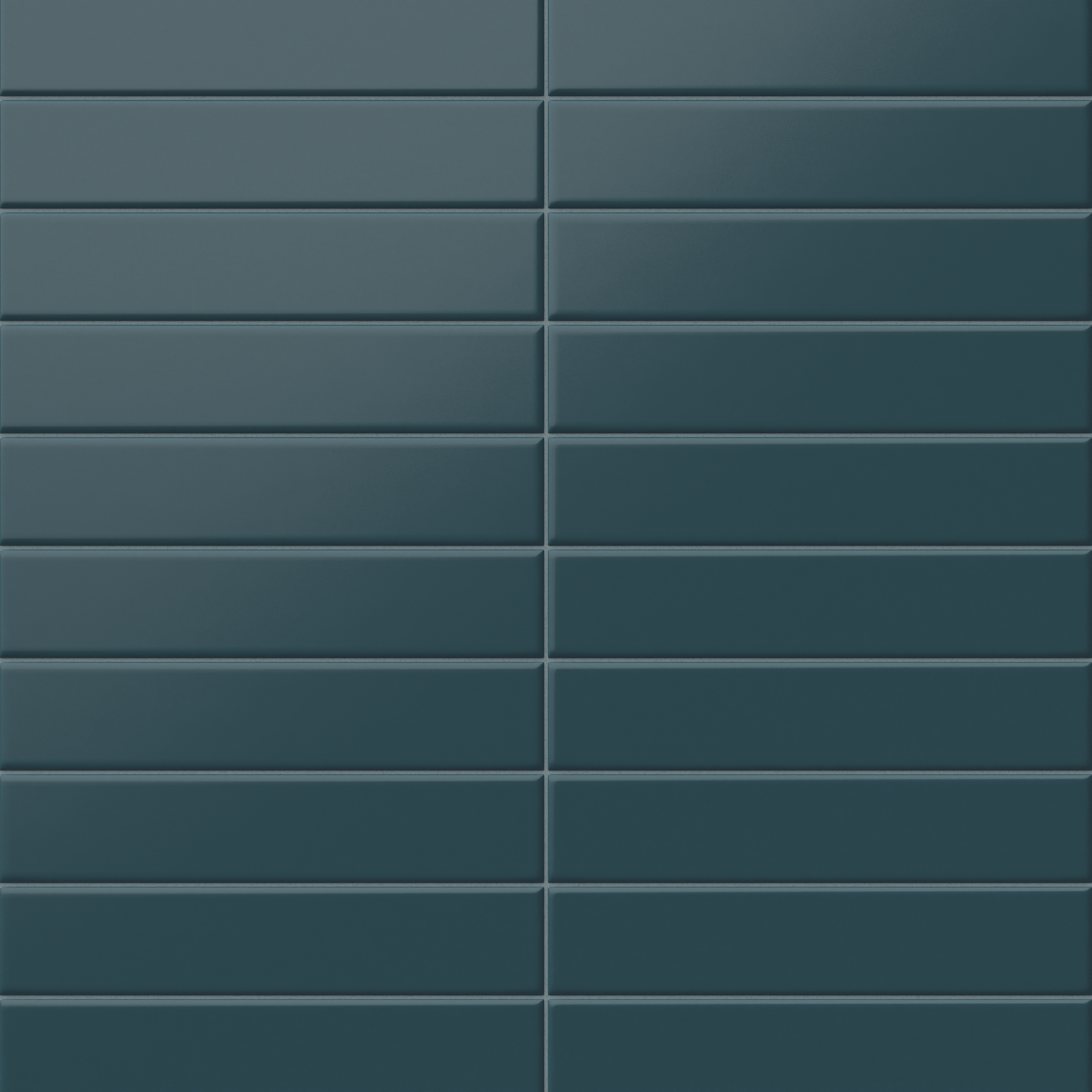 Reagan 2x10 Matte Ceramic Tile in Teal