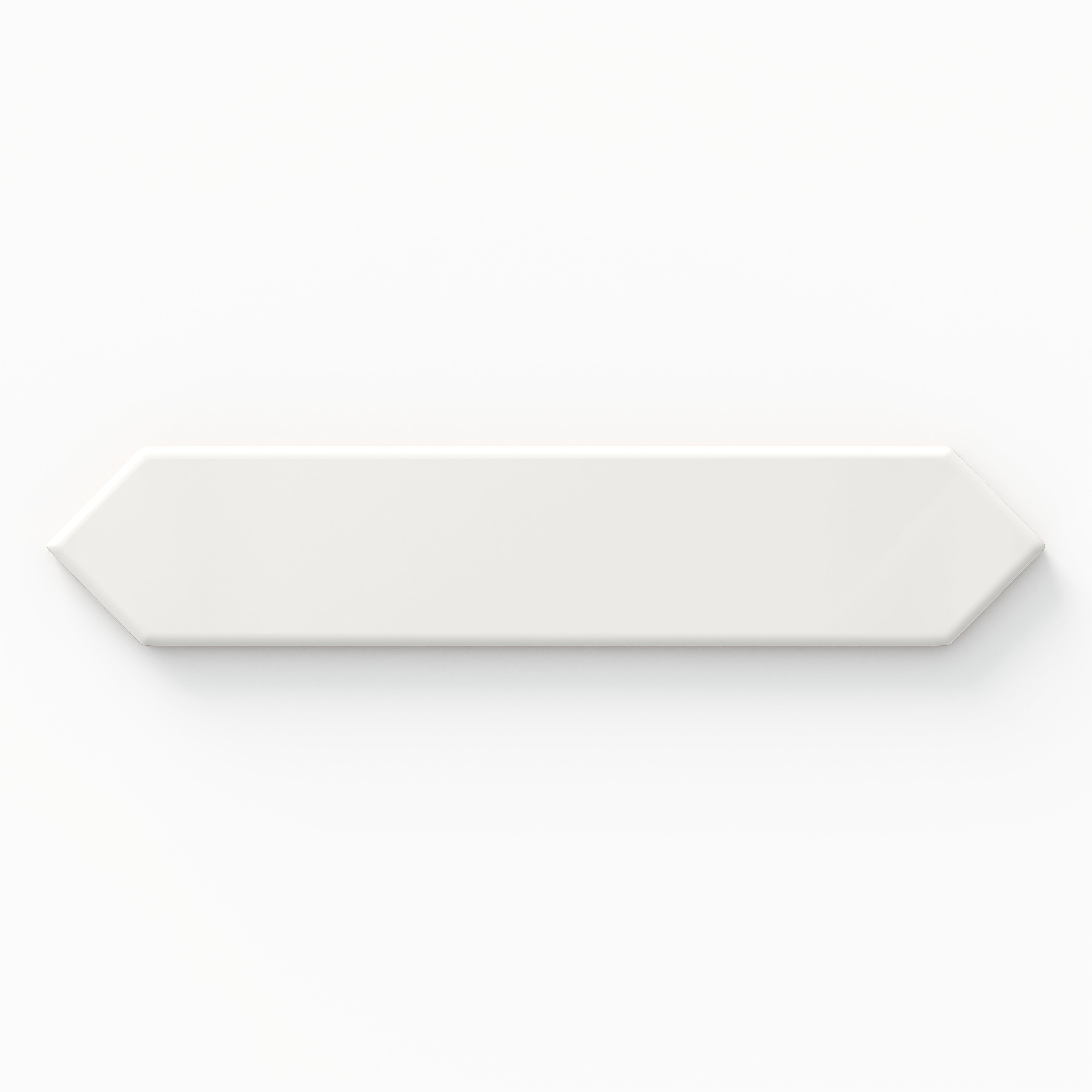 Reagan 2 x 10 Matte Picket in Blanco Sample