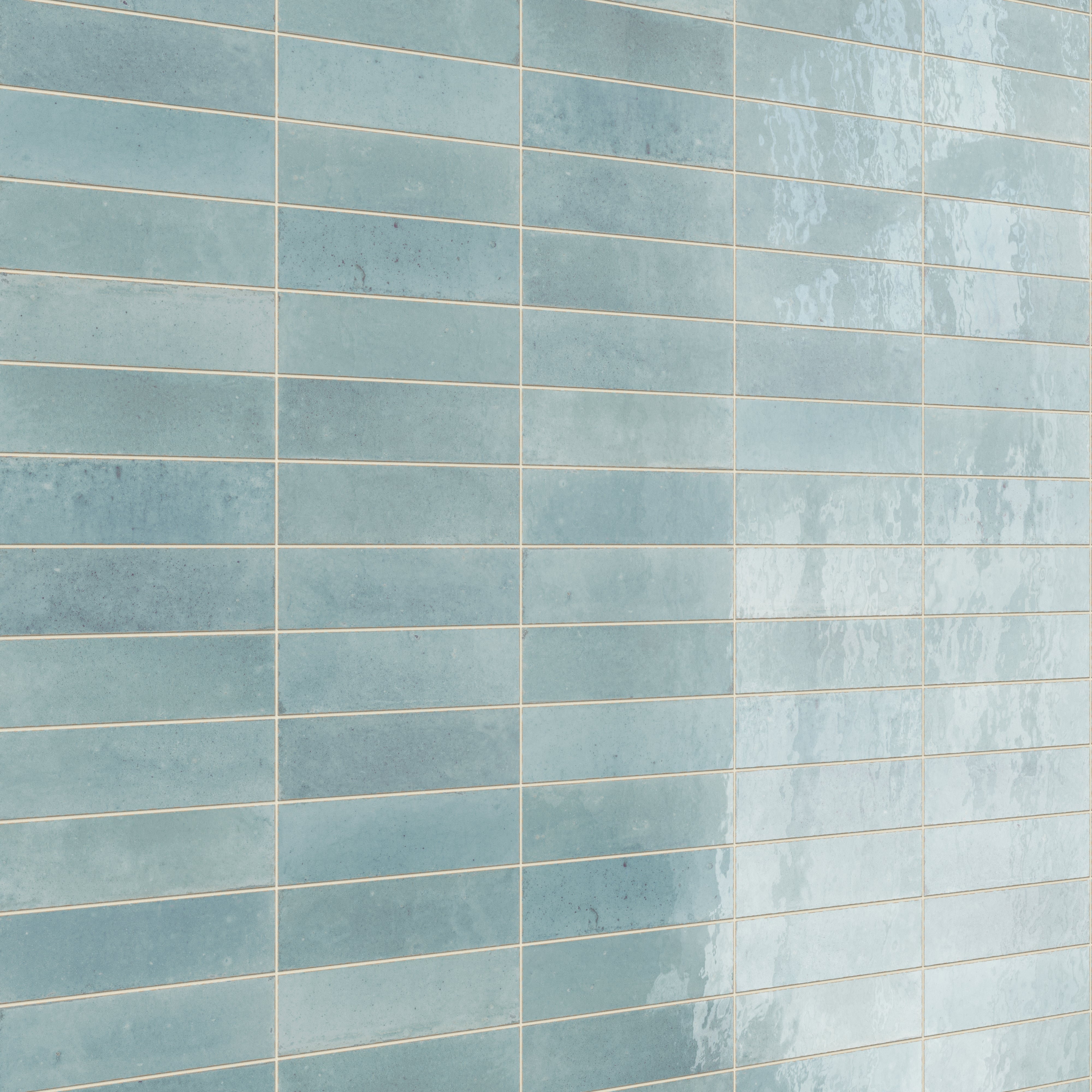 Makenna 3x11 Glossy Porcelain Tile in Ice