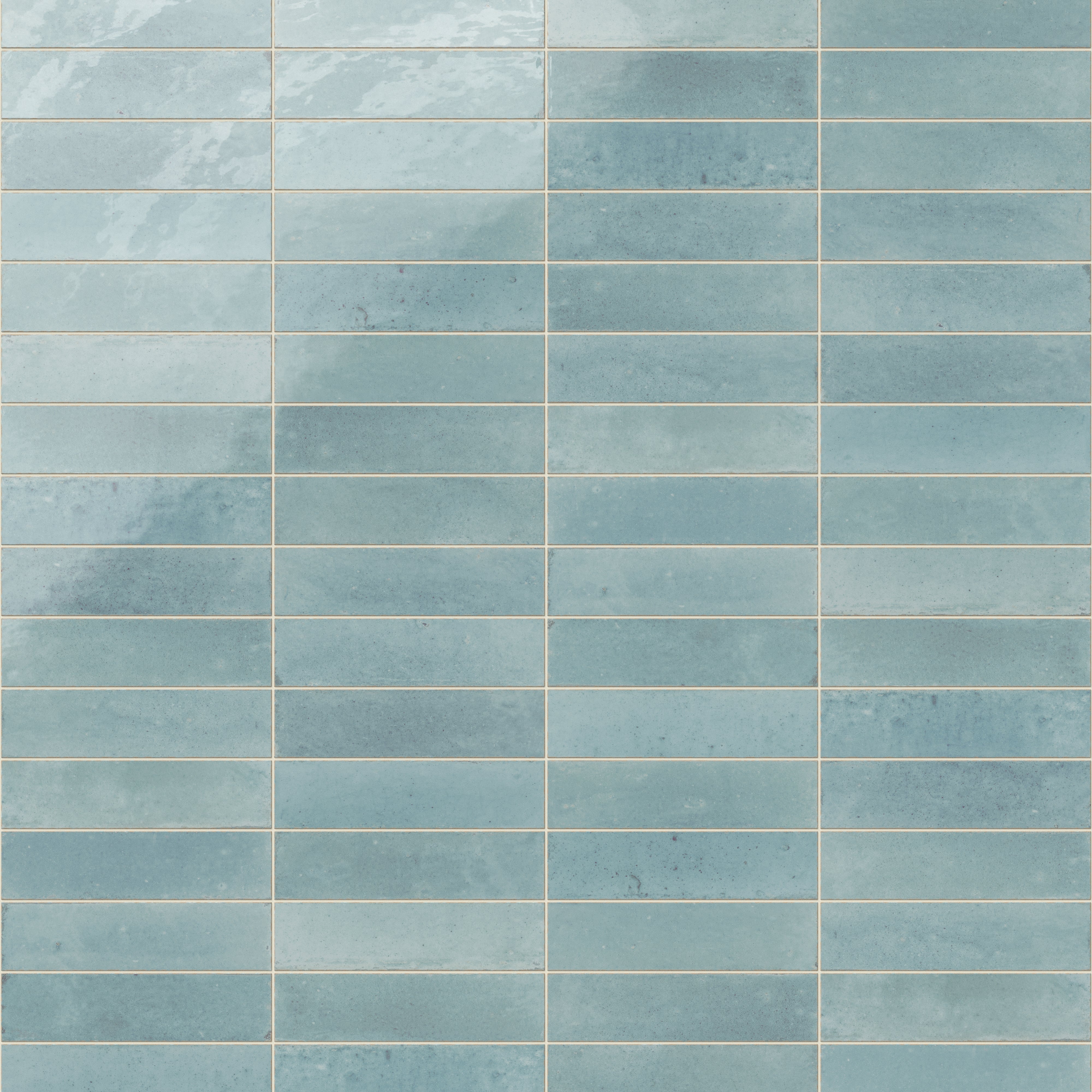 Makenna 3x11 Glossy Porcelain Tile in Ice