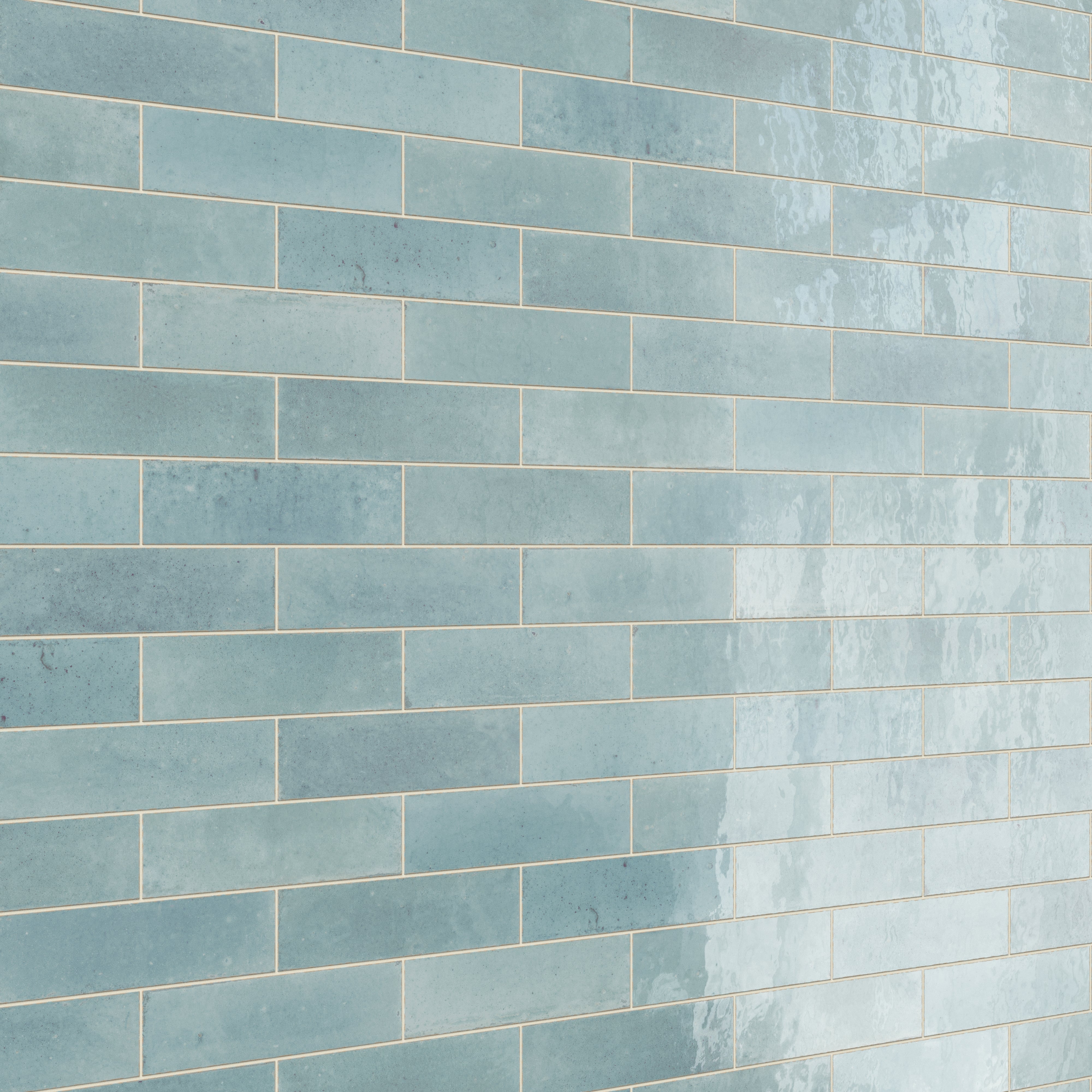 Makenna 3x11 Glossy Porcelain Tile in Ice