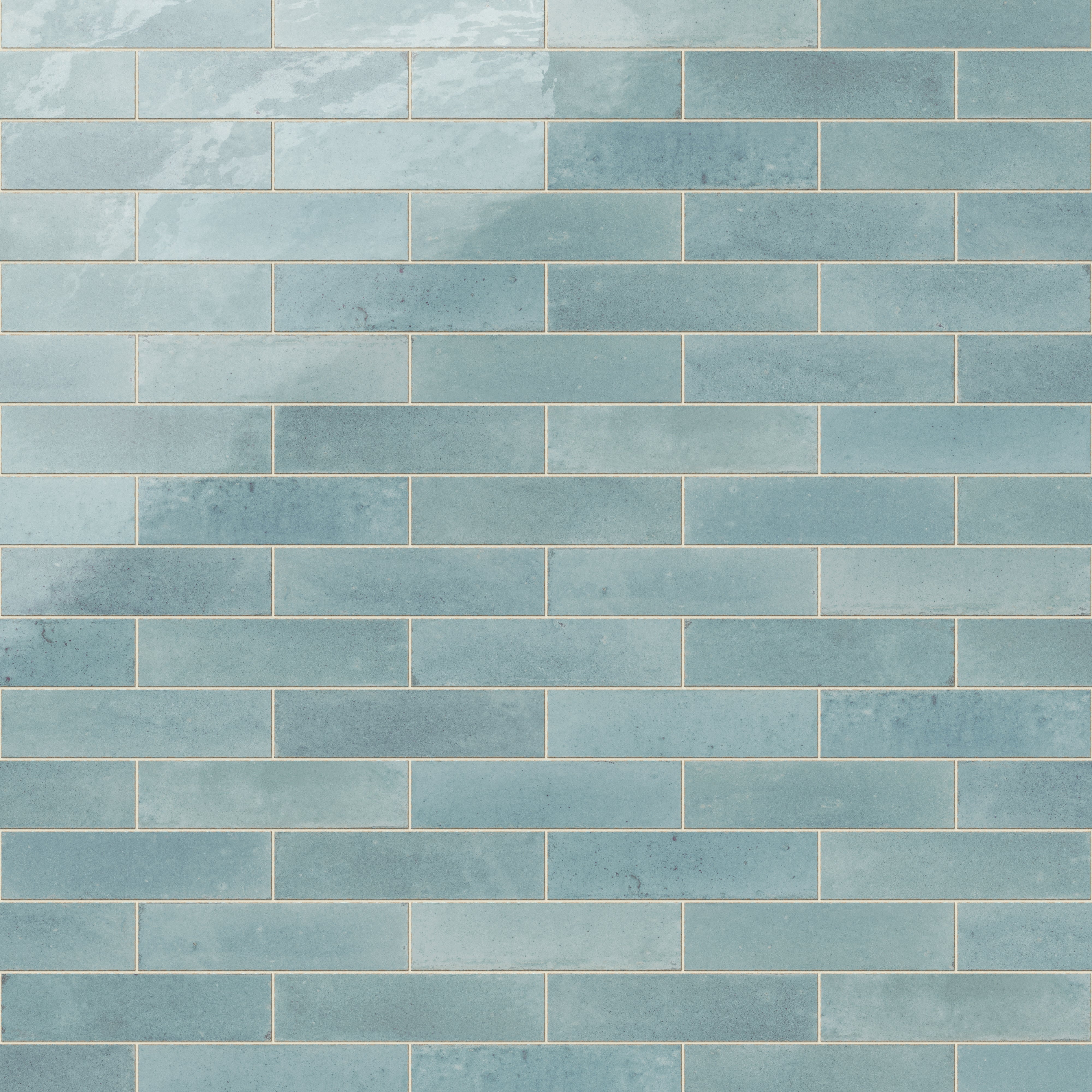 Makenna 3x11 Glossy Porcelain Tile in Ice
