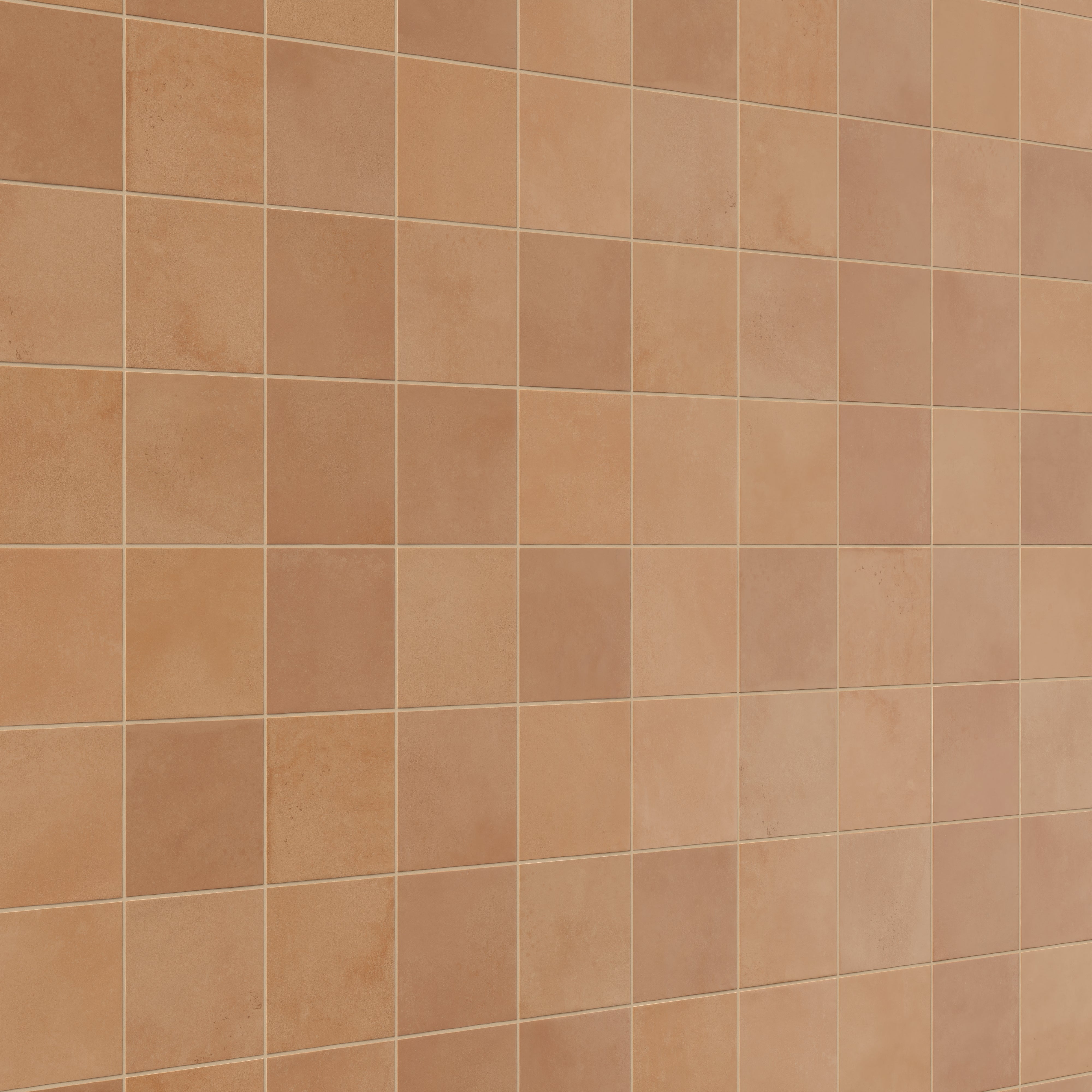 Makenna 6x6 Matte Porcelain Tile in Cotto