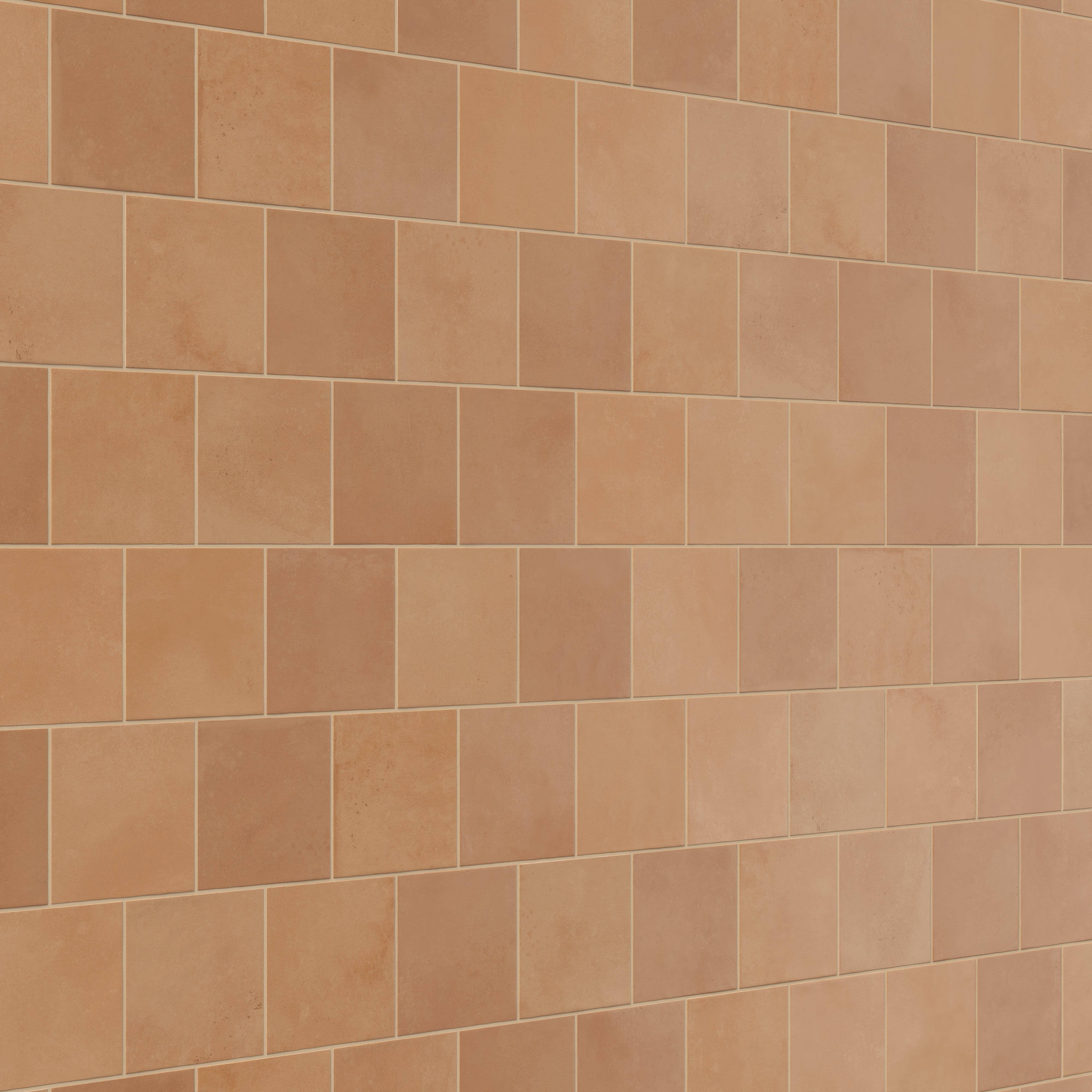 Makenna 6x6 Matte Porcelain Tile in Cotto