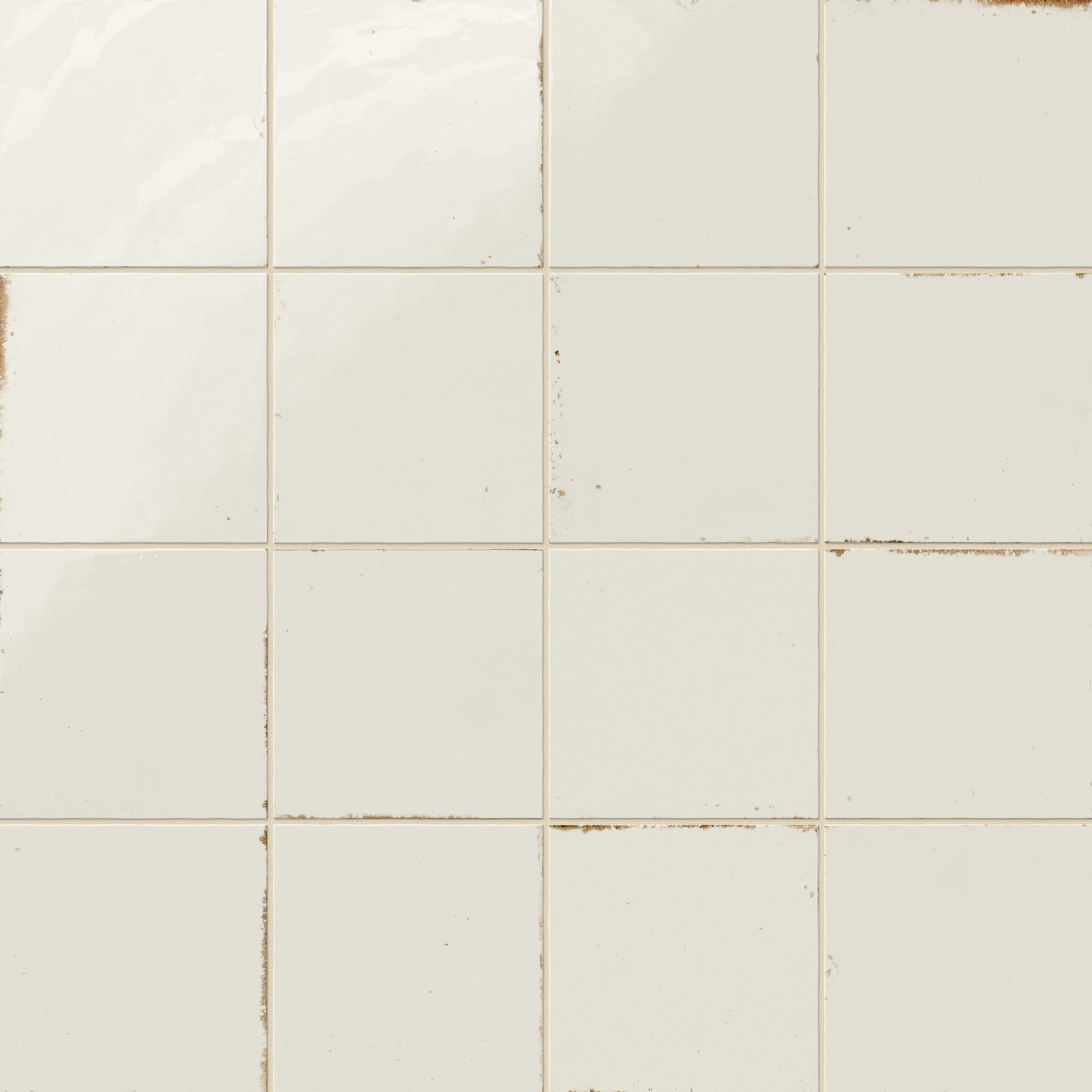 Makenna 6x6 Glossy Porcelain Tile in Forest