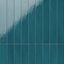 Glossy blue-green ceramic subway tiles, arranged vertically for a modern aesthetic