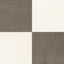 Brody 24x24 Checkerboard Matte Porcelain Tile in Sand and Smoke