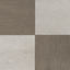 Brody 24x24 Checkerboard Matte Porcelain Tile in Sienna and Smoke