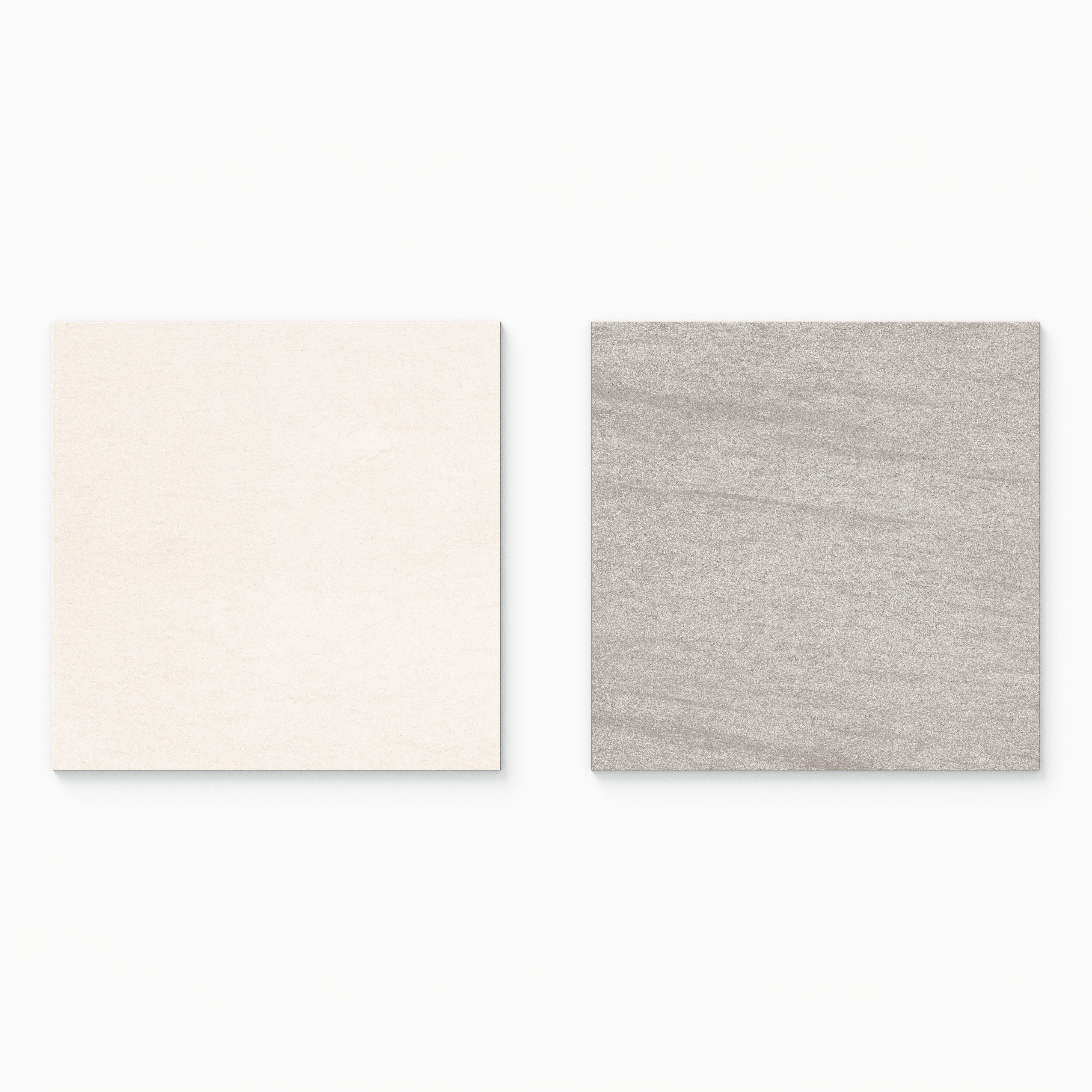 Brody 24x24 Checkerboard Matte Porcelain Tile in Sand and Sienna