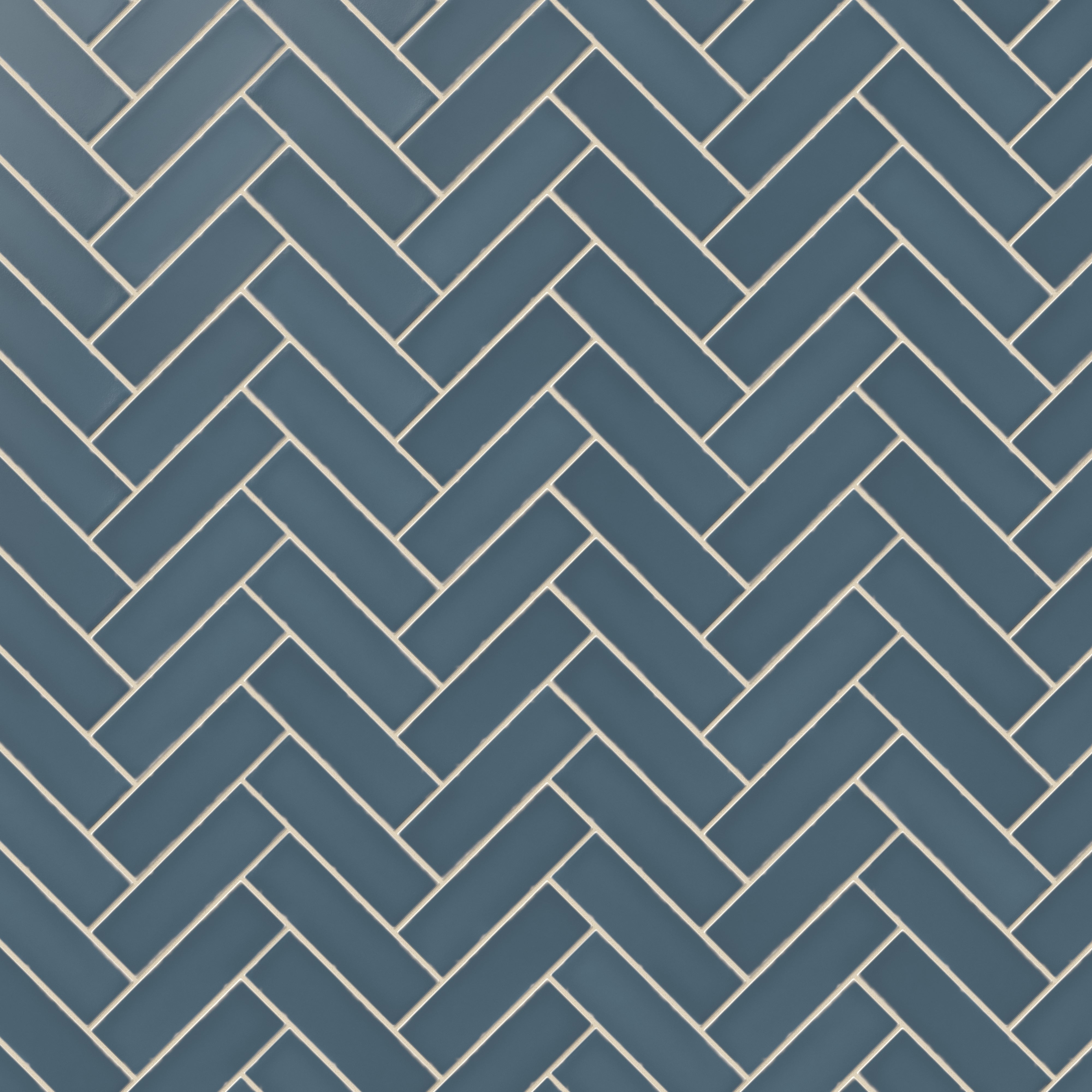 Dani 1.6x5 Matte Ceramic Tile in Denim