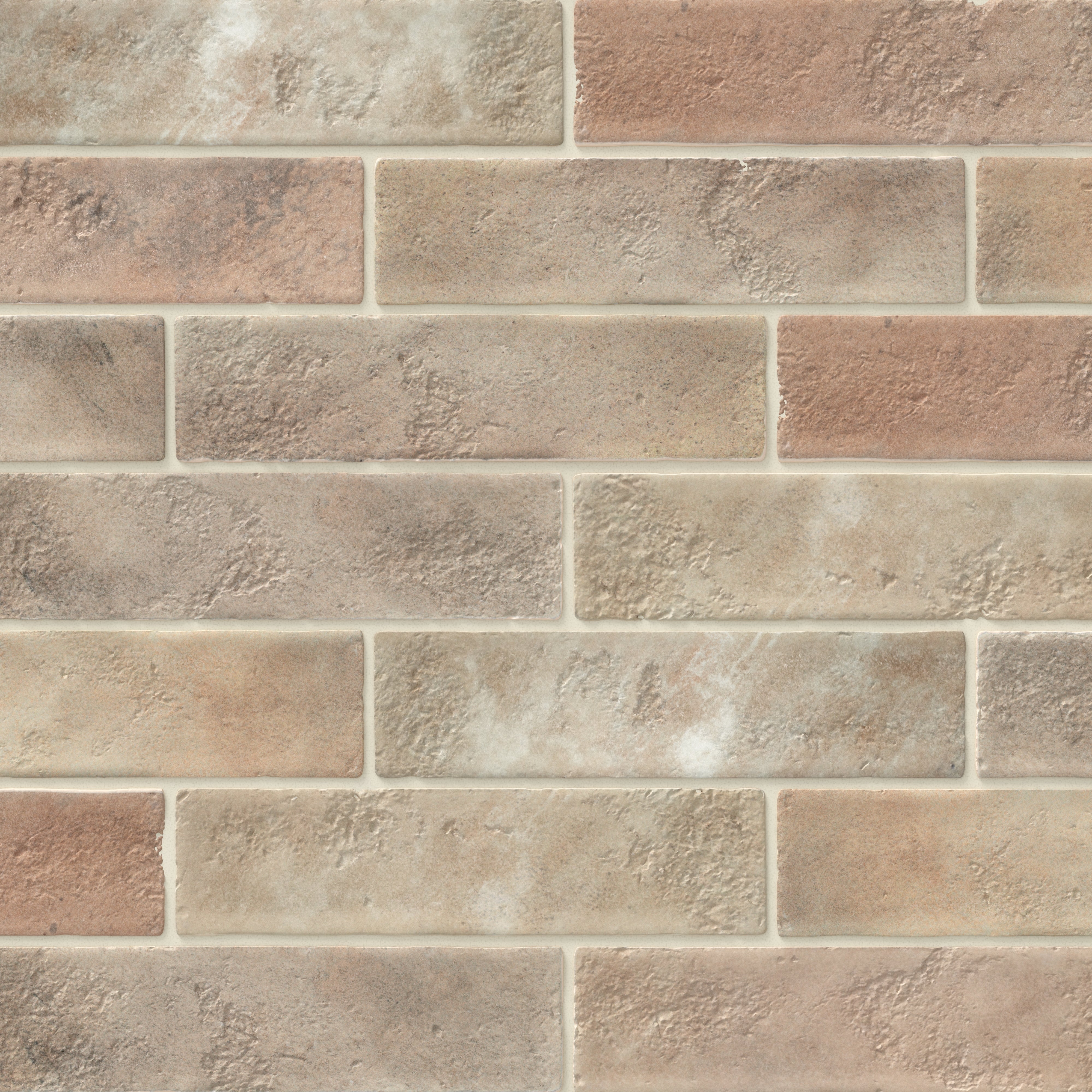 Everett 2x10 Matte Ceramic Tile in Almond