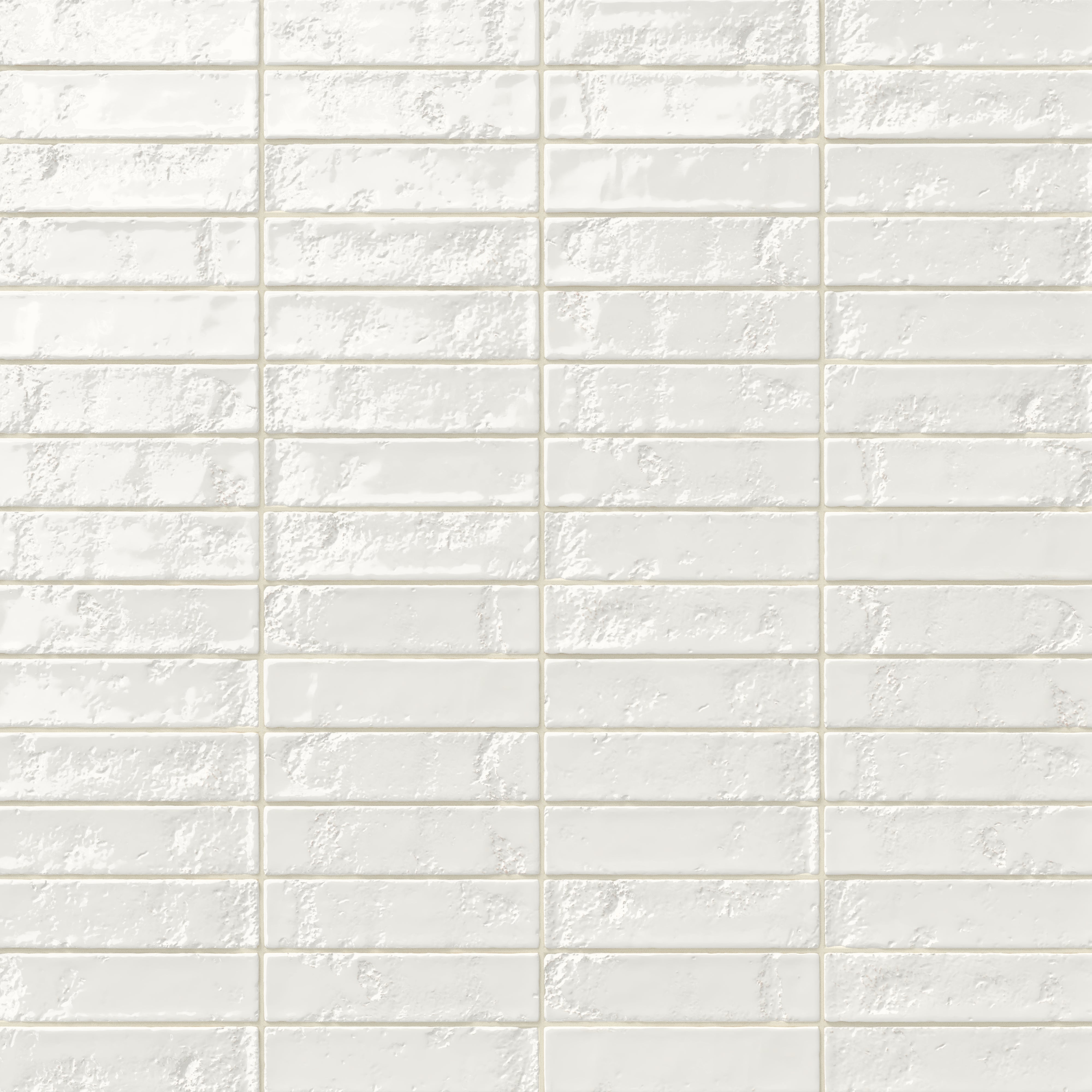 Everett 2x10 Glossy Ceramic Tile in White
