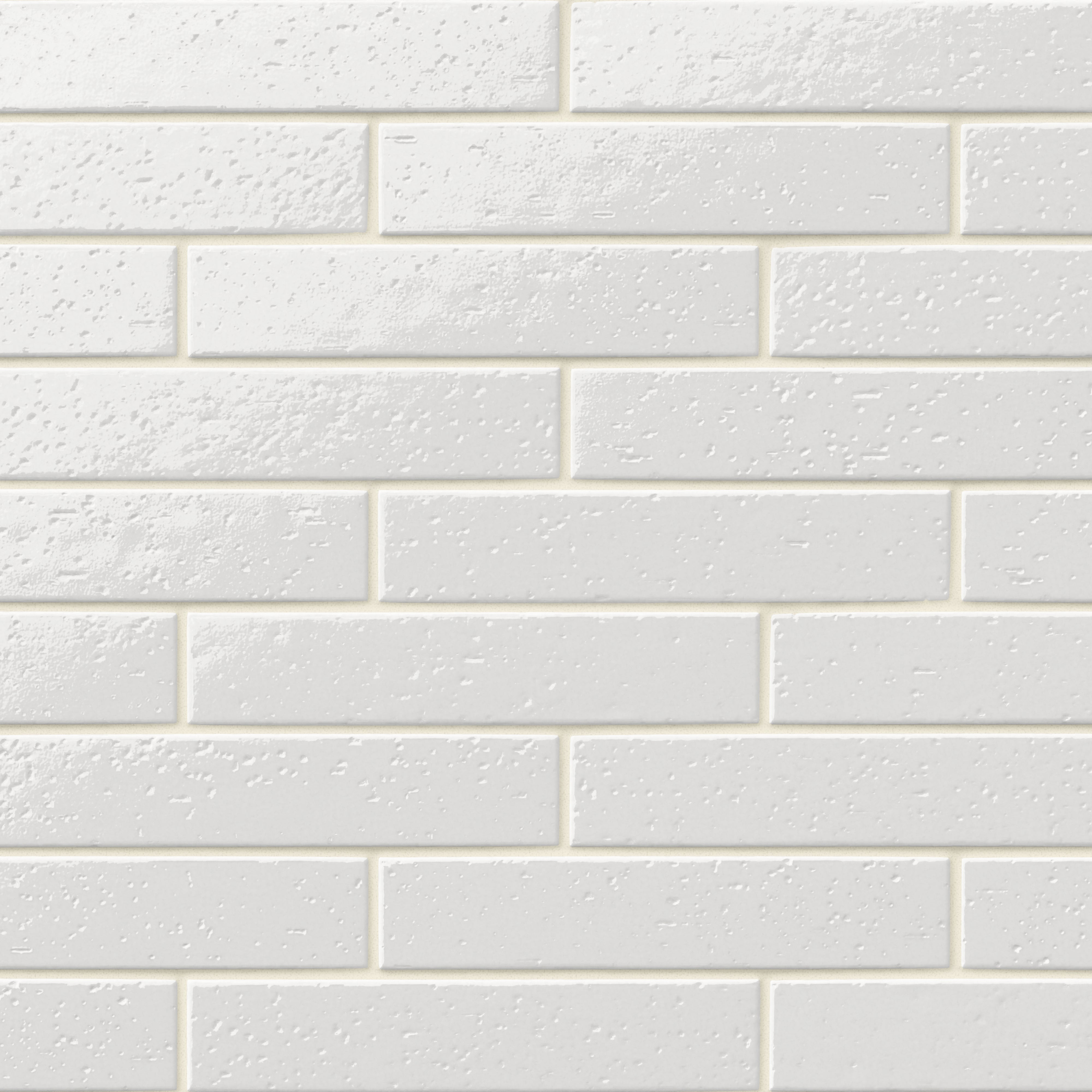 Tory 2x10 Glossy Porcelain Tile in Bianco