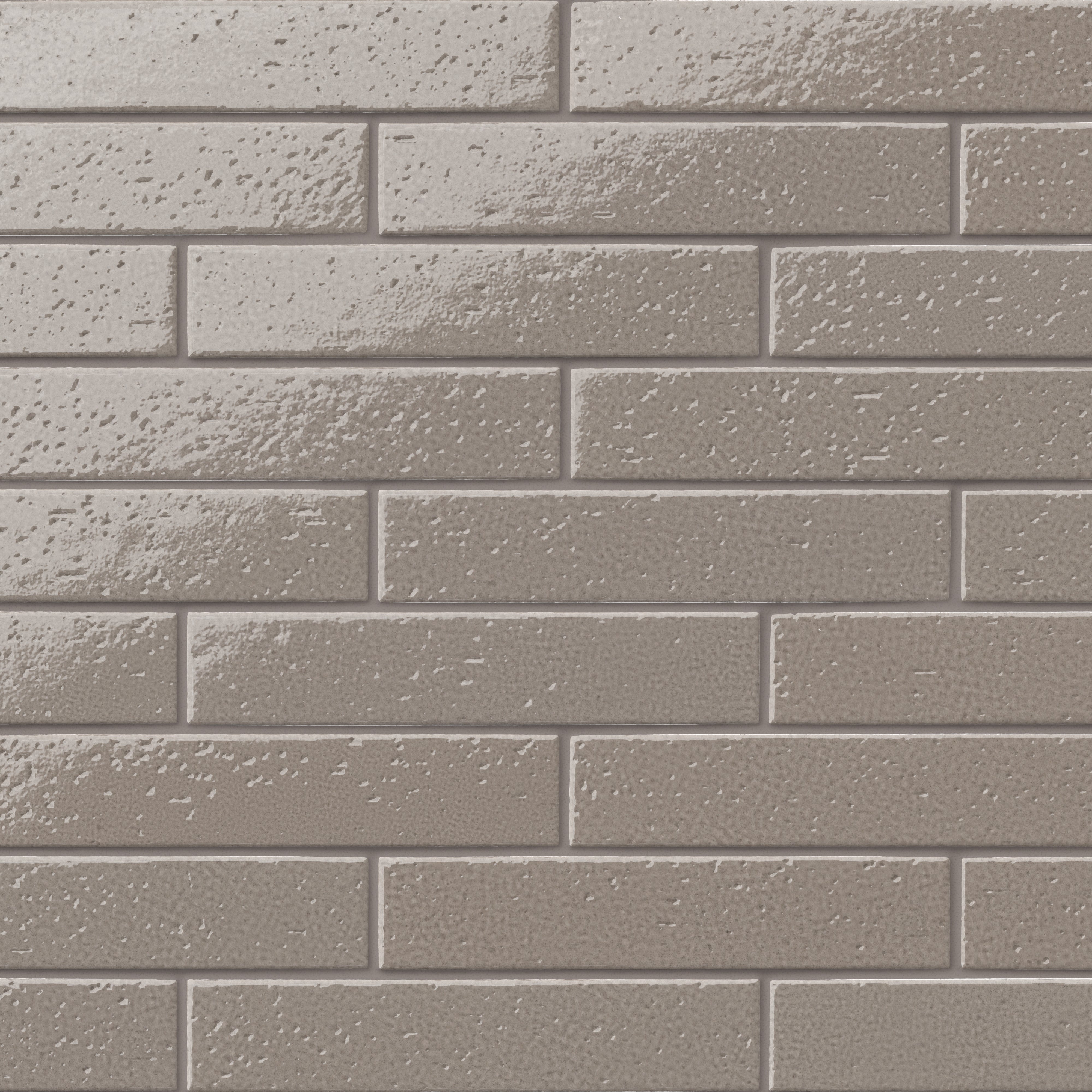 Tory 2x10 Glossy Porcelain Tile in Stone