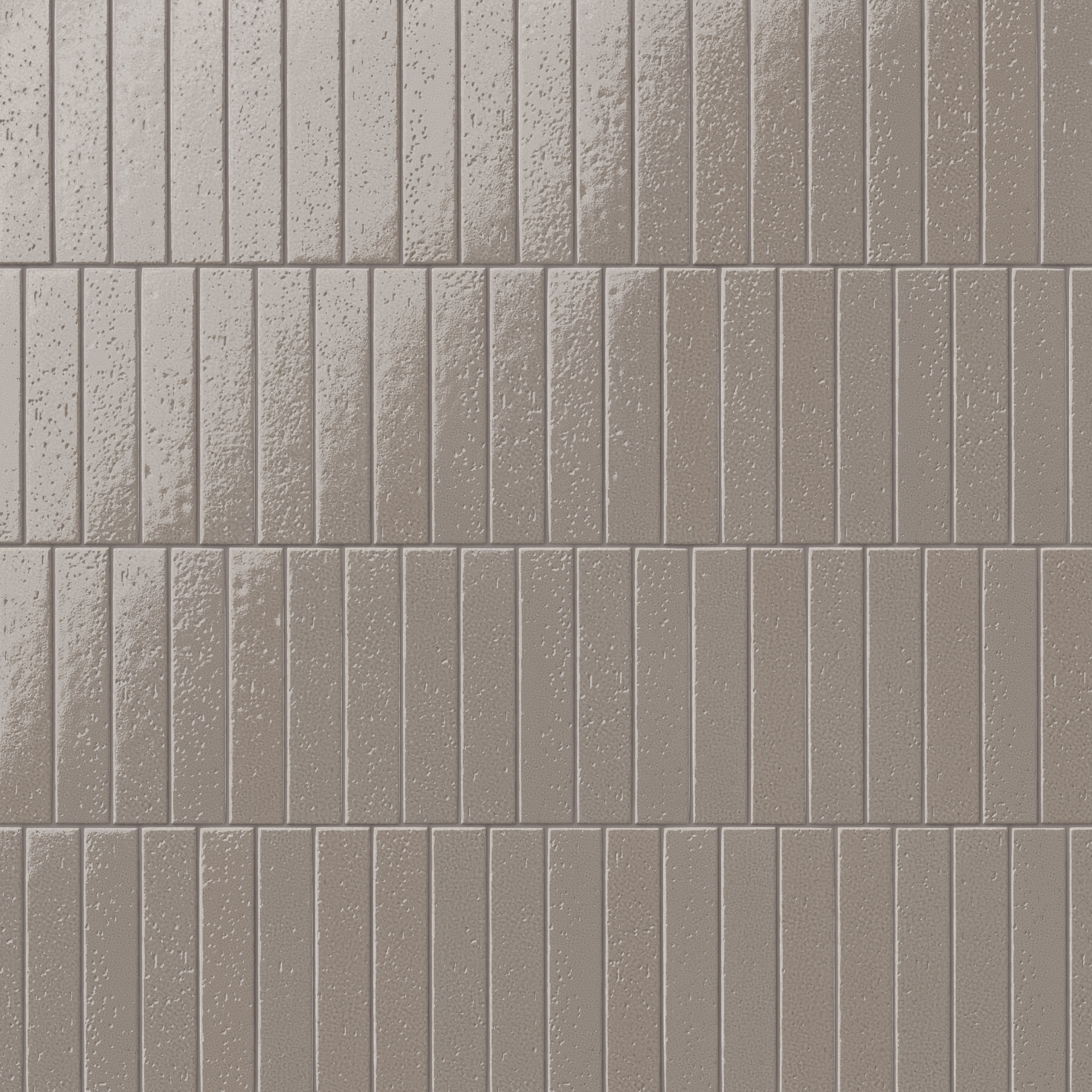 Tory 2x10 Glossy Porcelain Tile in Stone