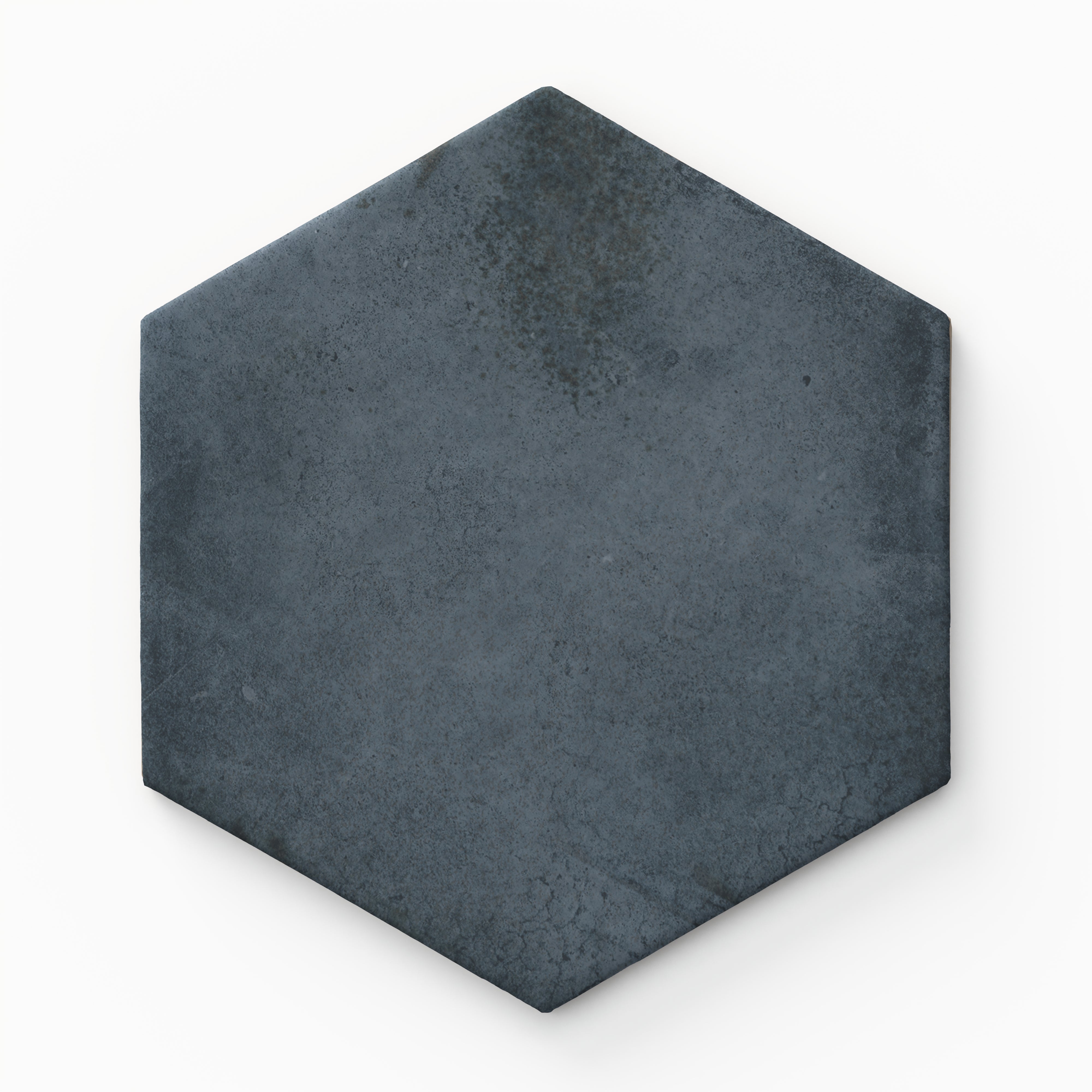 Juliet 7 x 8 Matte Hexagon in Denim Sample