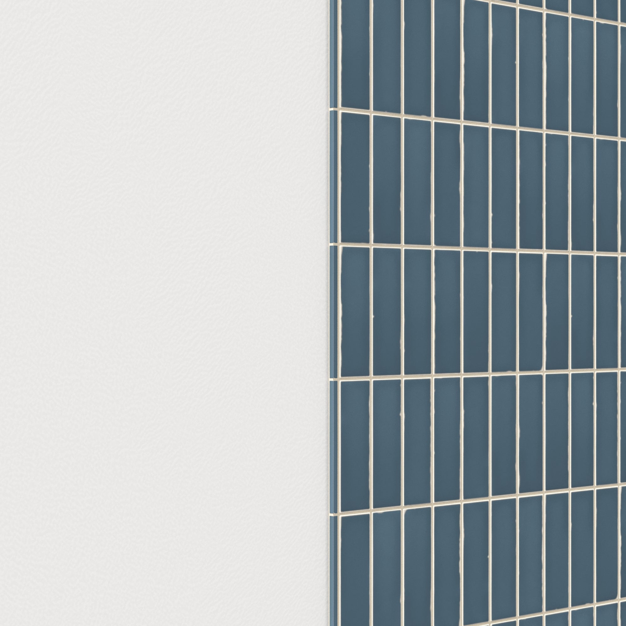 Dani 0.3x5 Trim Matte Porcelain Tile in Denim