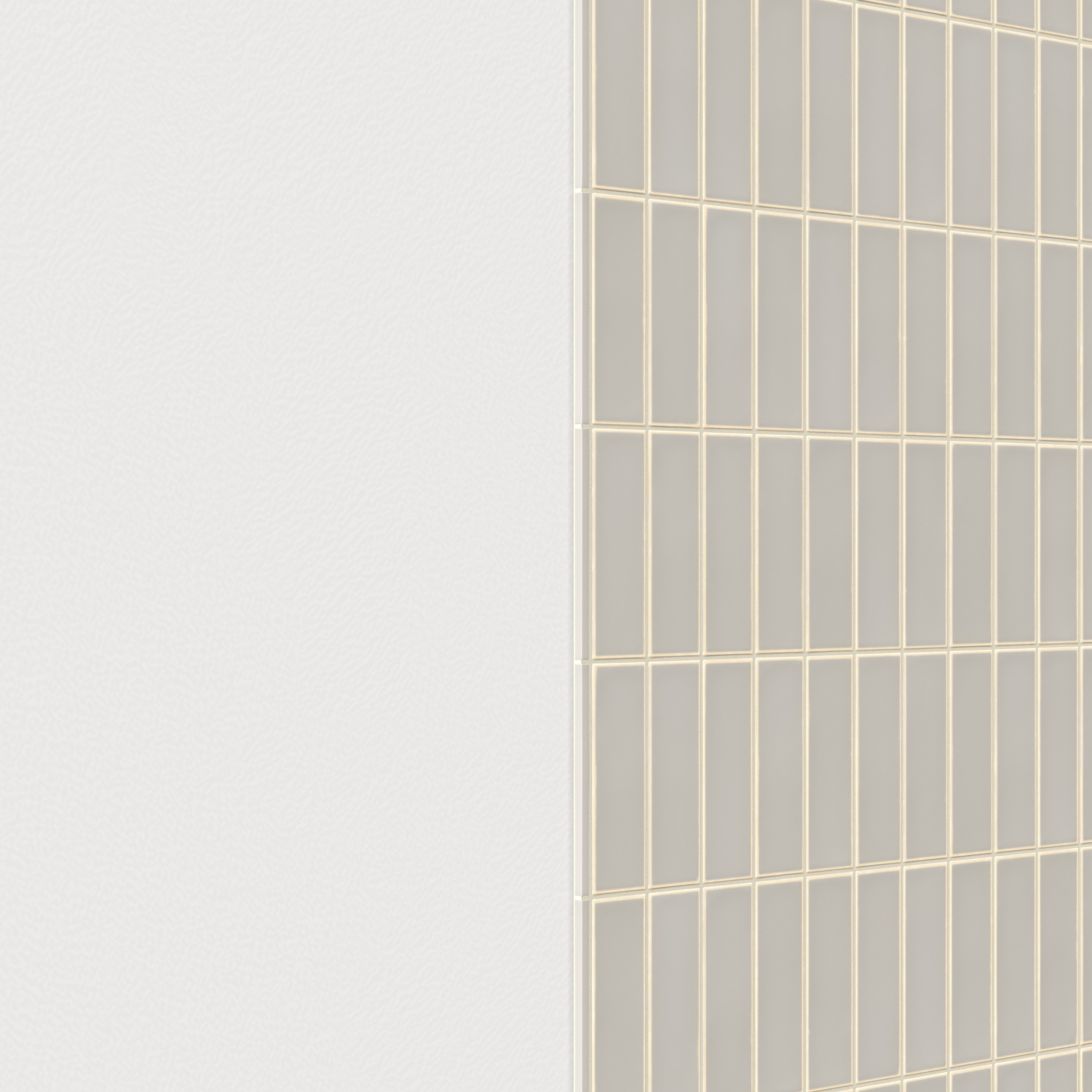 Dani 0.3x5 Trim Matte Porcelain Tile in Dove