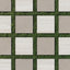 Checkerboard porcelain pavers in beige and light brown set in grass, blending stone look texture with earthy, low-maintenance charm.