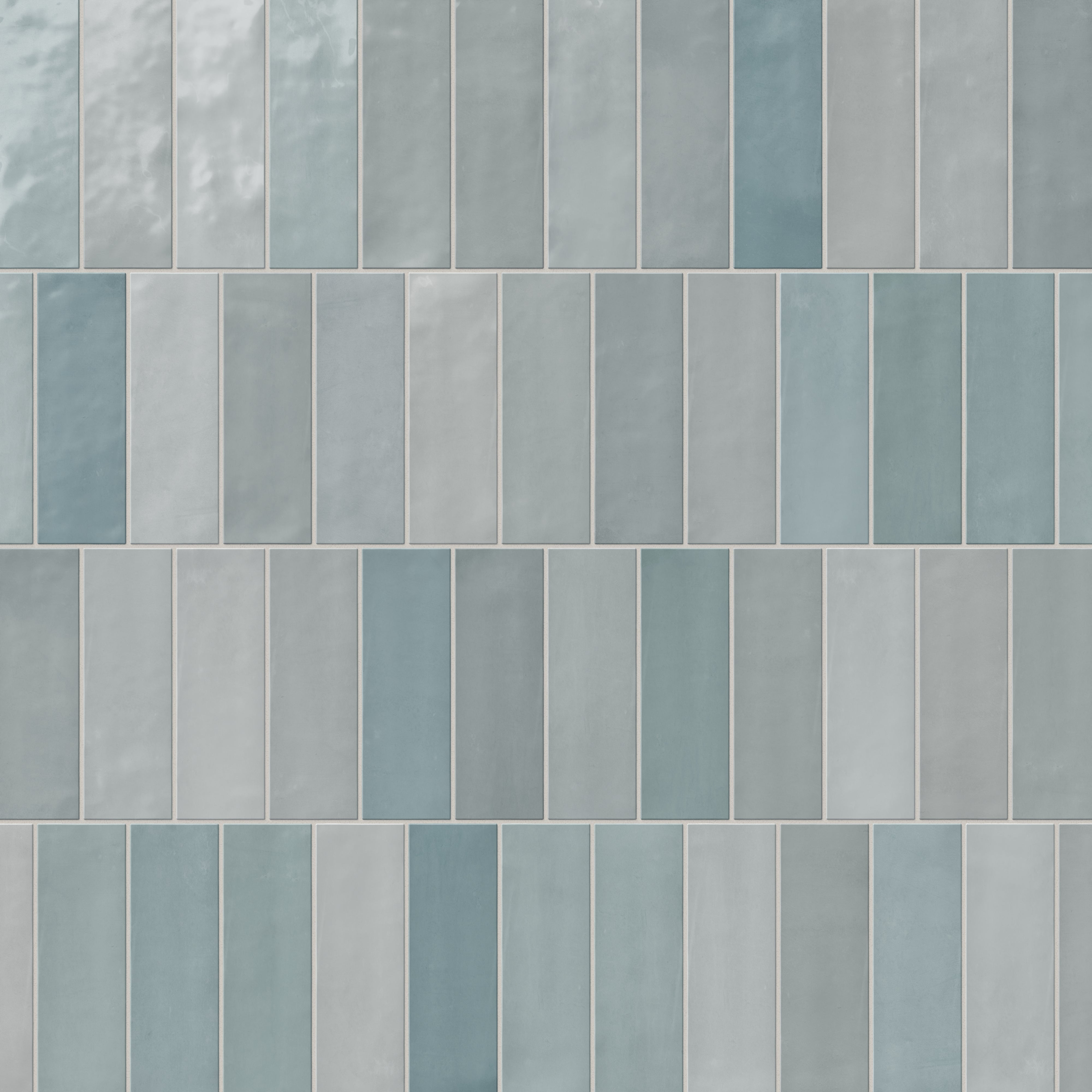 Jojo 2x6 Glossy Ceramic Tile in Ice