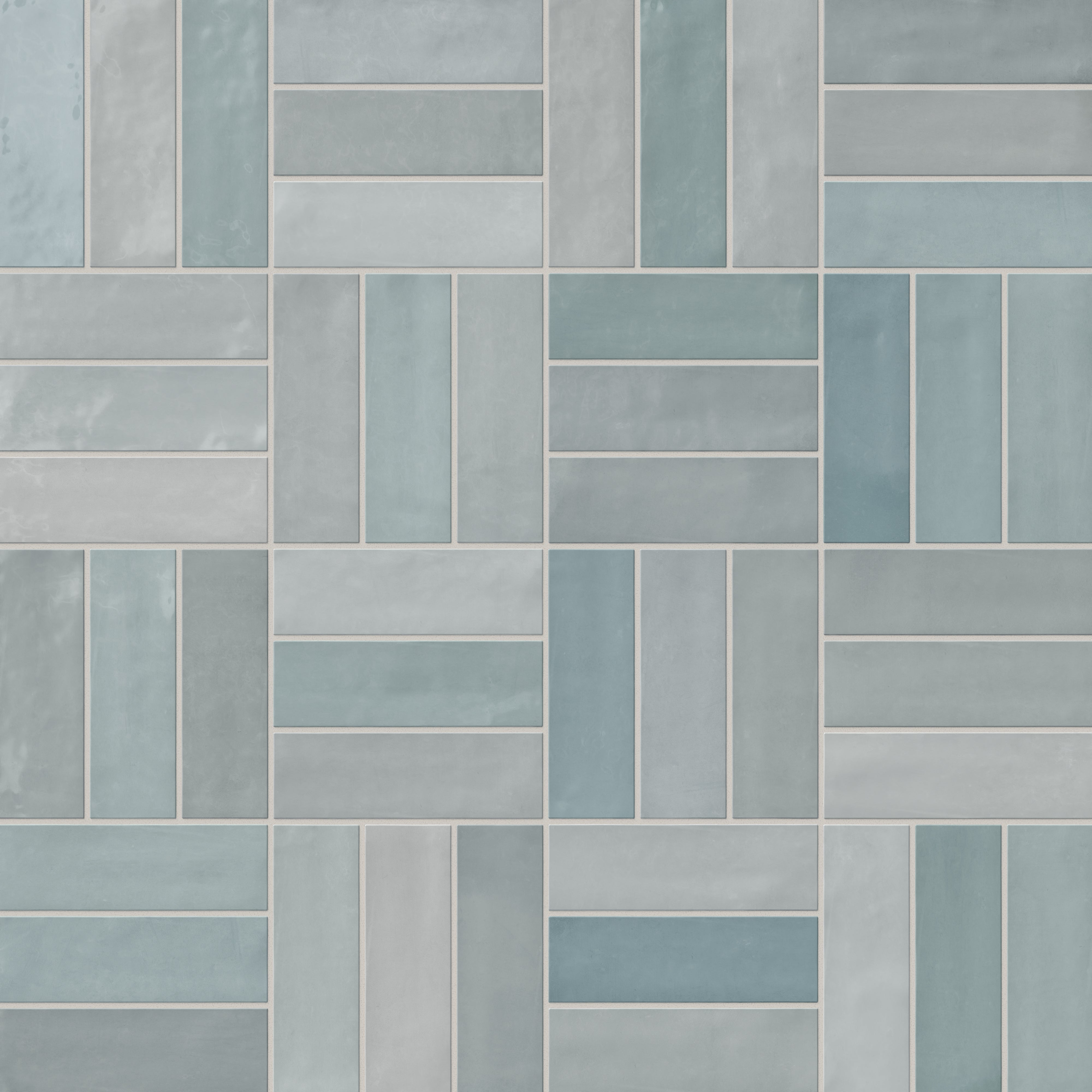 Jojo 2x6 Glossy Ceramic Tile in Ice