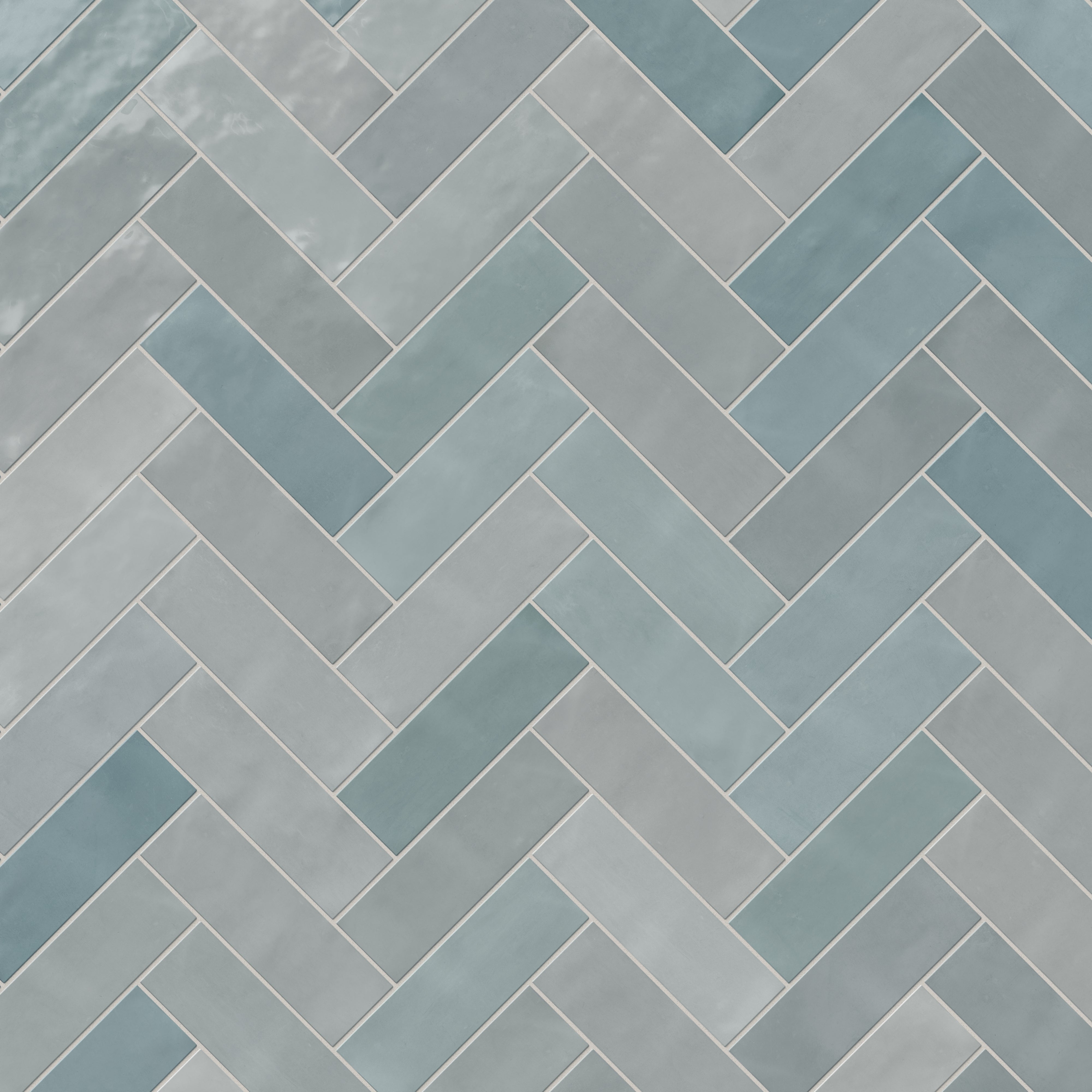 Jojo 2x6 Glossy Ceramic Tile in Ice