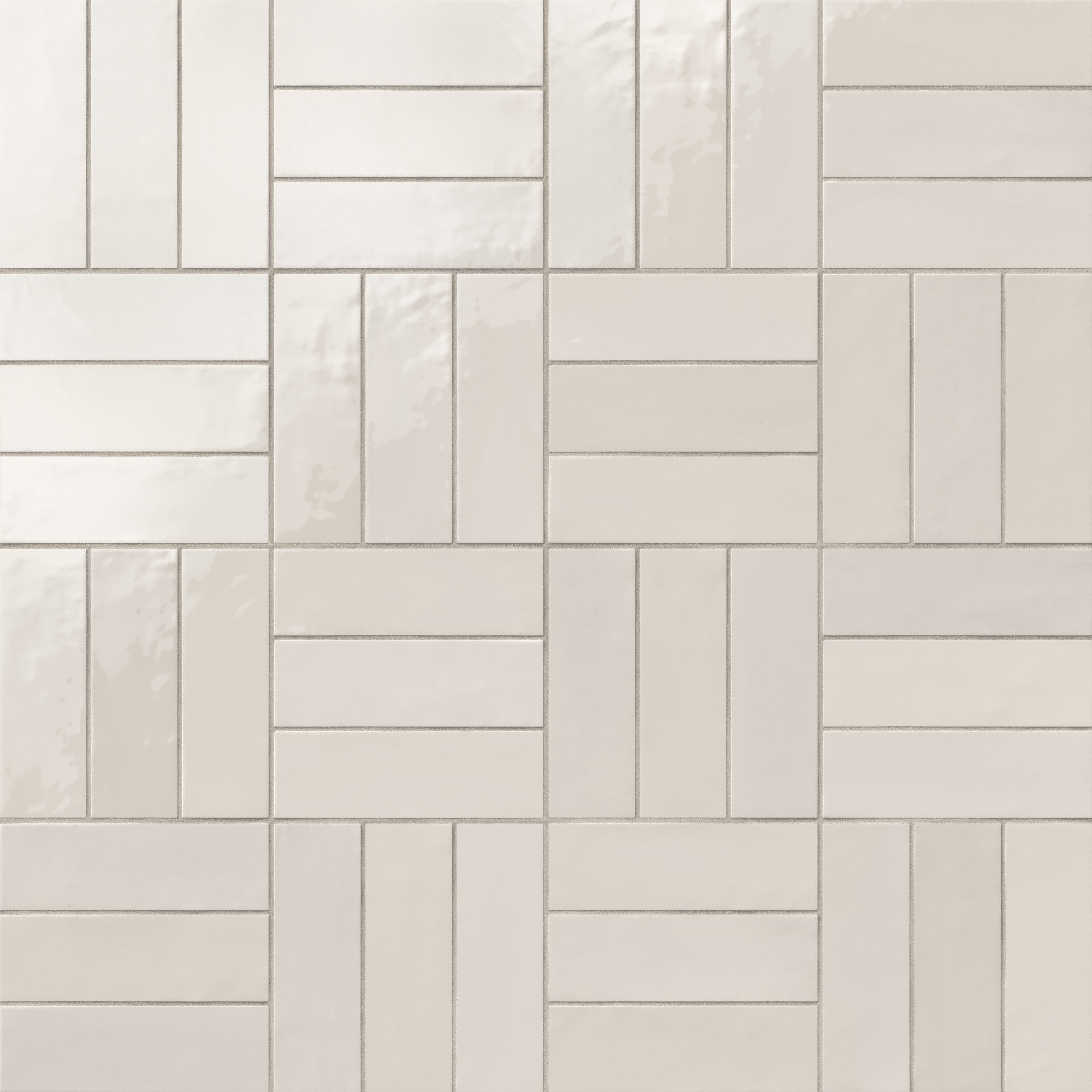 Cleo 2x6 Glossy Ceramic Tile in Cream