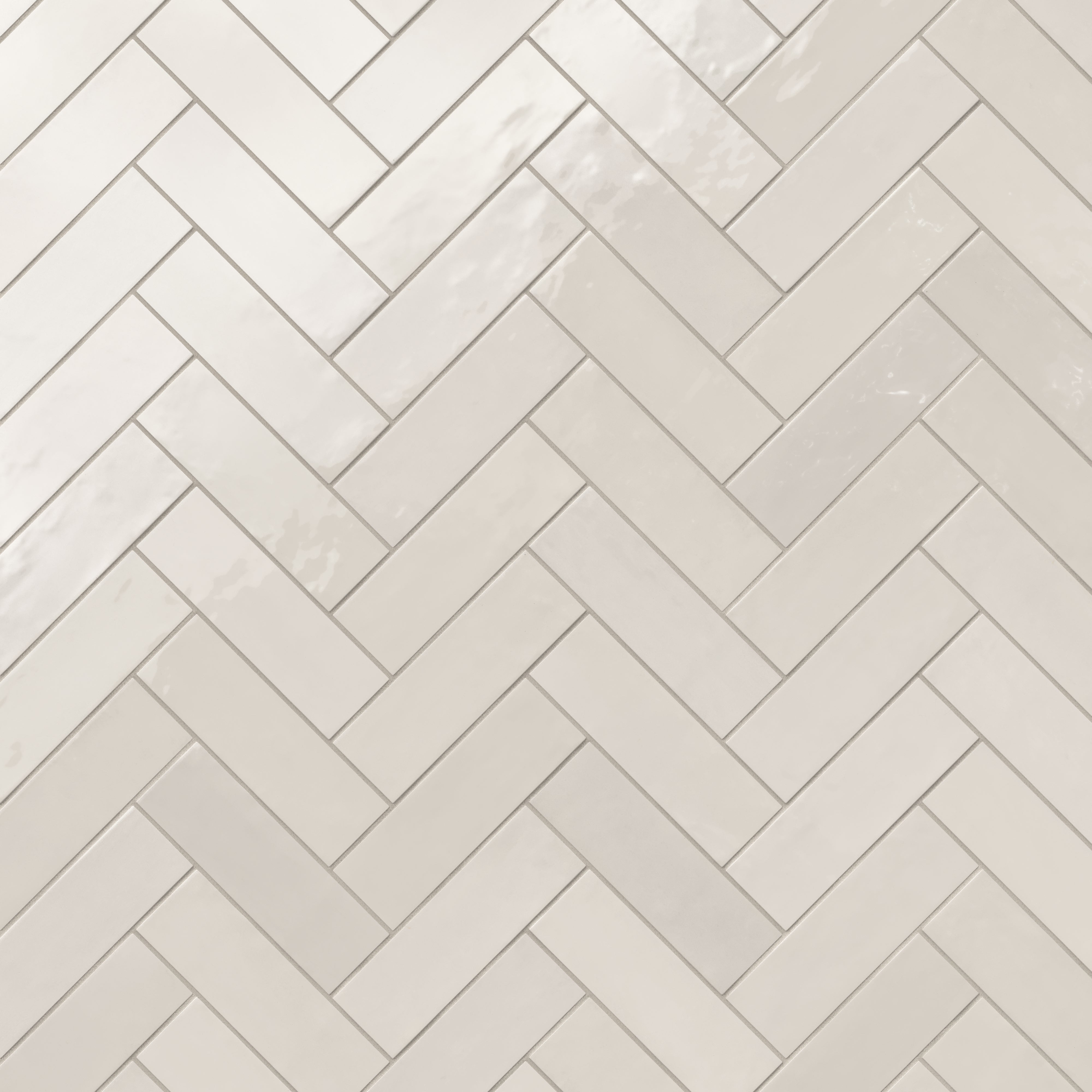 Cleo 2x6 Glossy Ceramic Tile in Cream