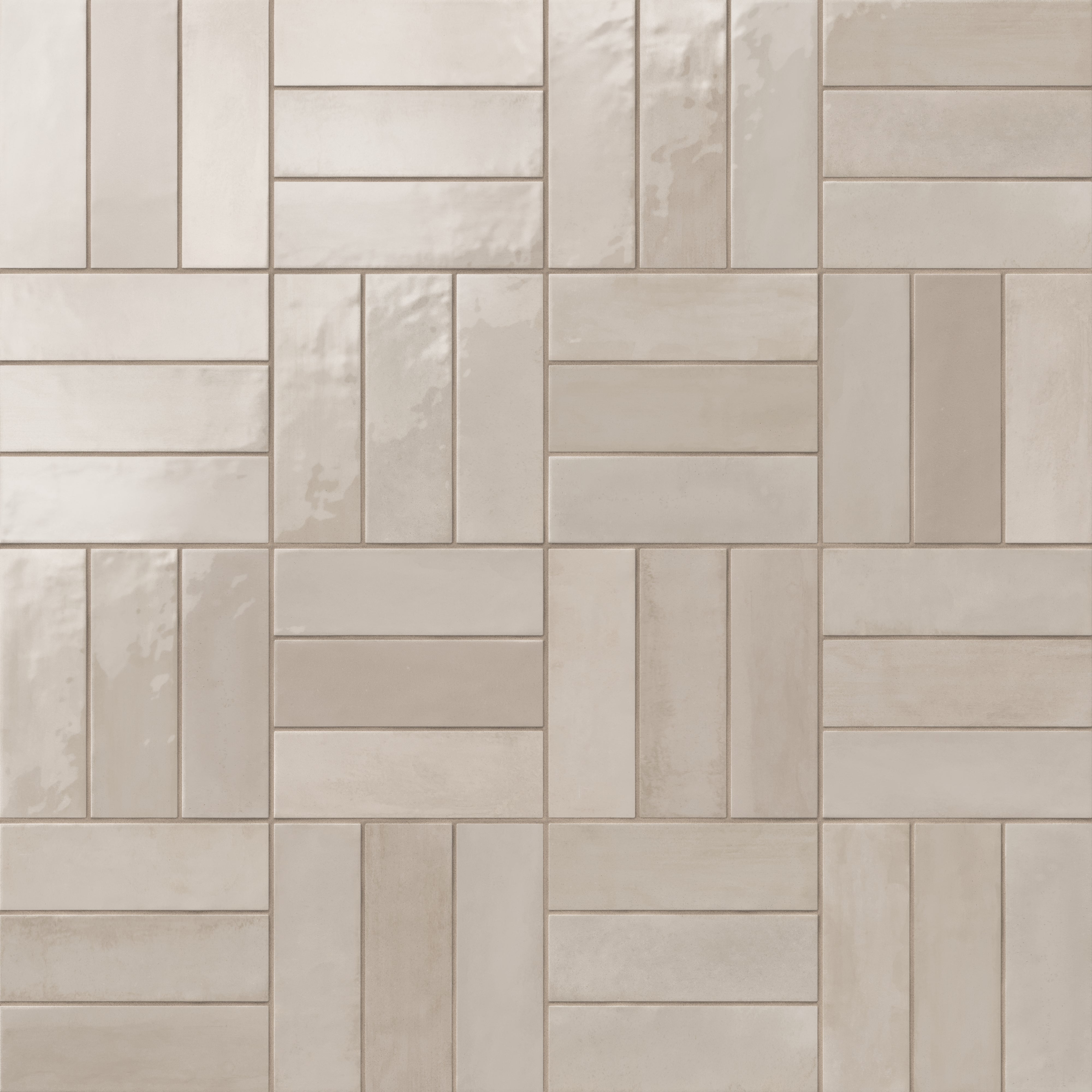 Cleo 2x6 Glossy Ceramic Tile in Bone