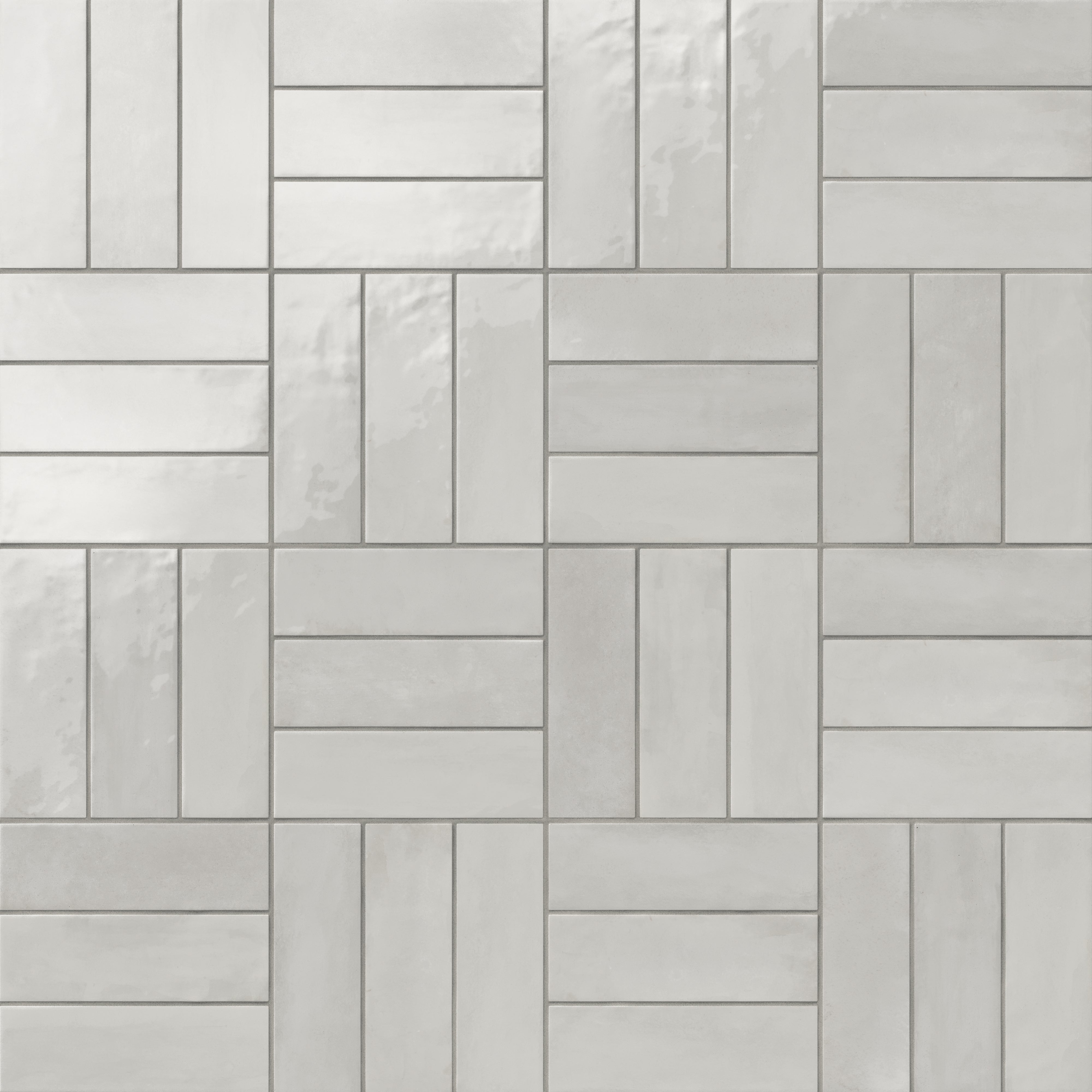 Cleo 2x6 Glossy Ceramic Tile in Dove