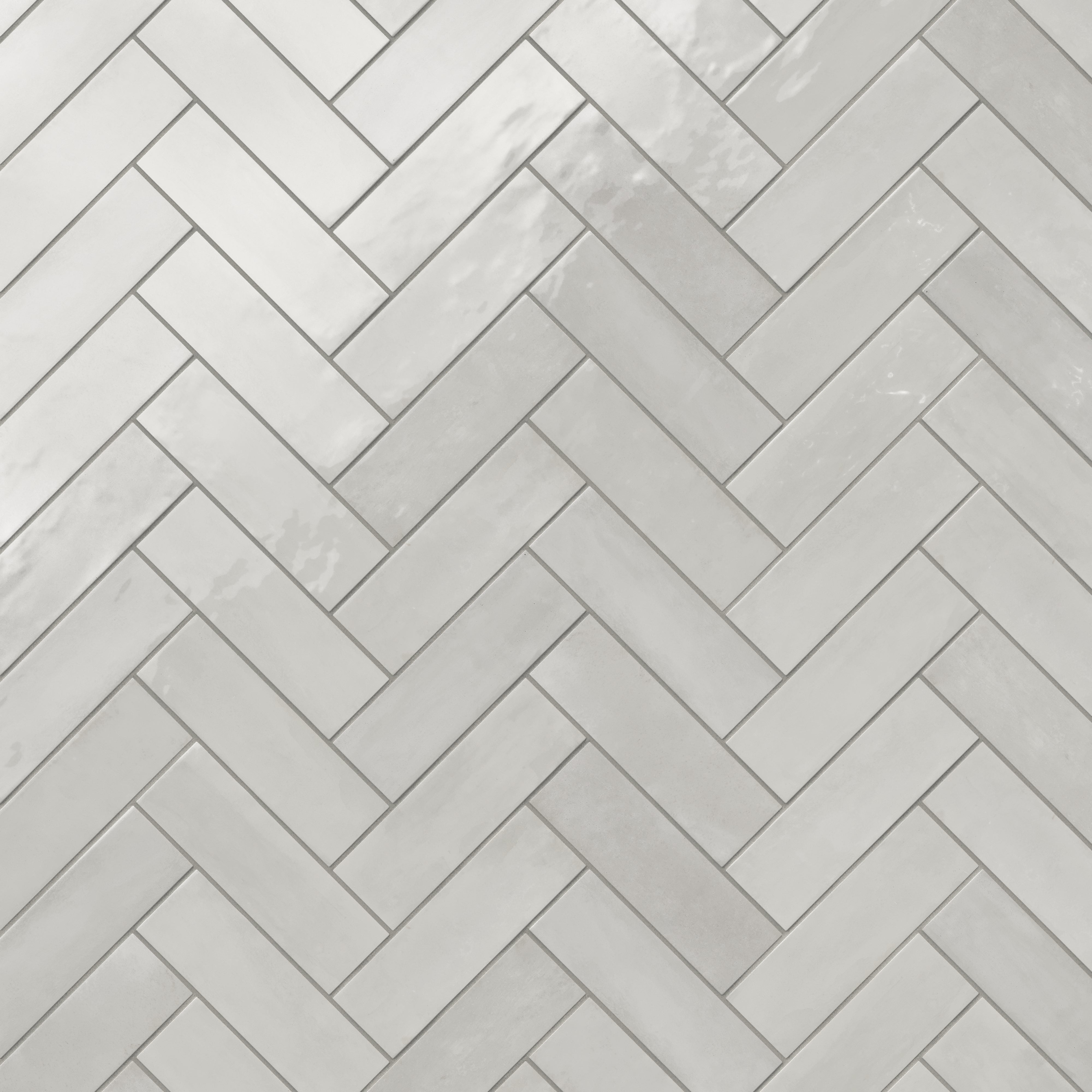 Cleo 2x6 Glossy Ceramic Tile in Dove