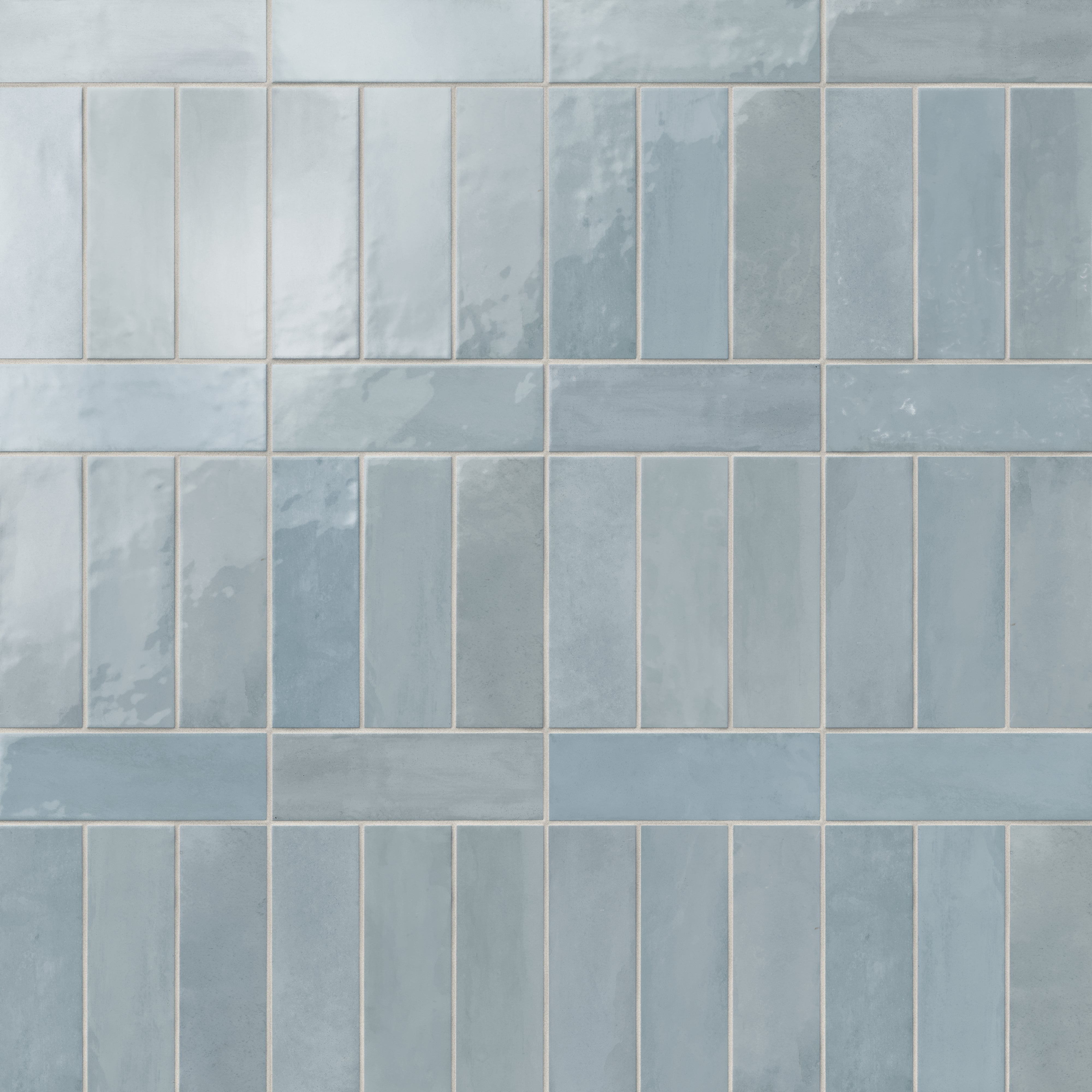 Cleo 2x6 Glossy Ceramic Tile in Ice