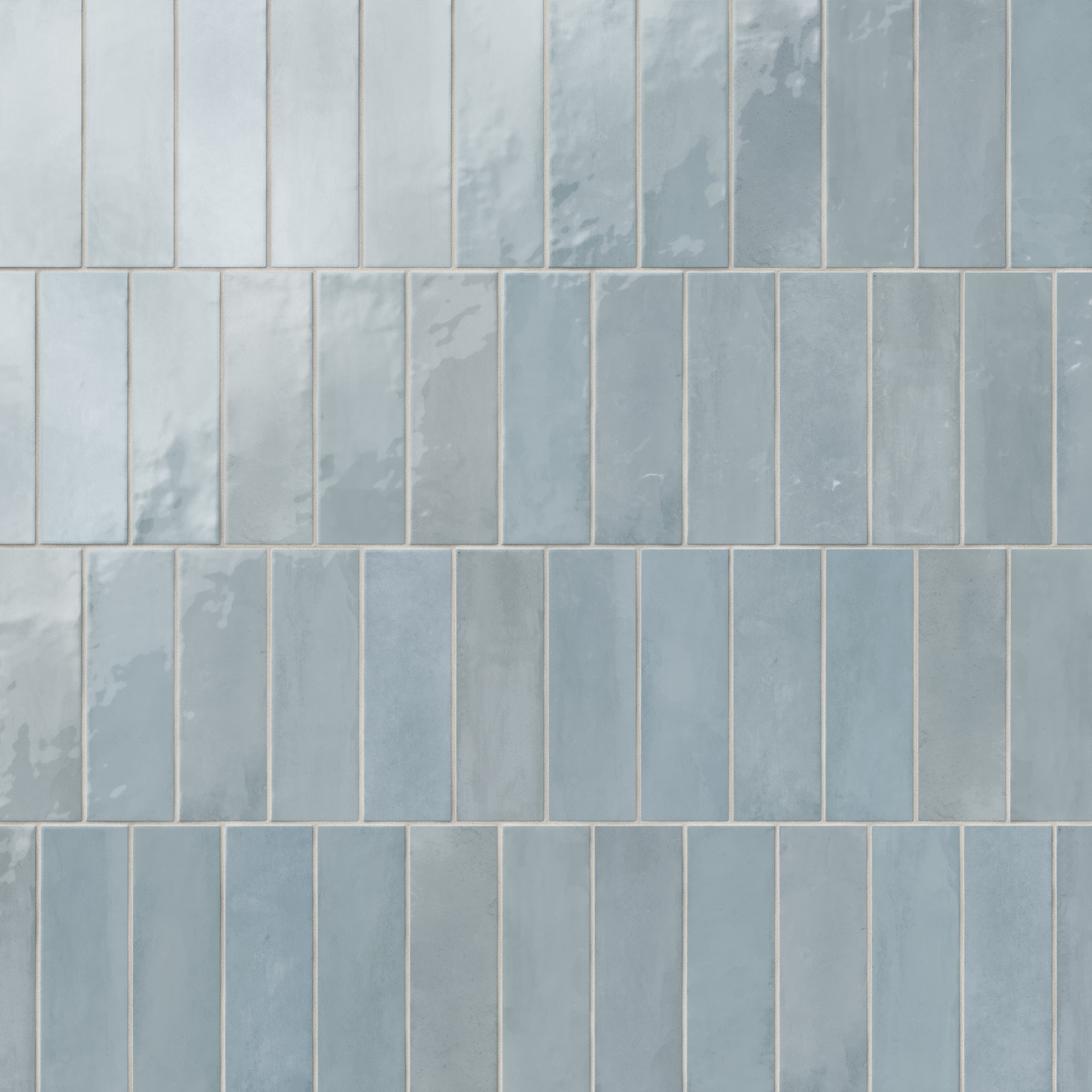 Cleo 2x6 Glossy Ceramic Tile in Ice
