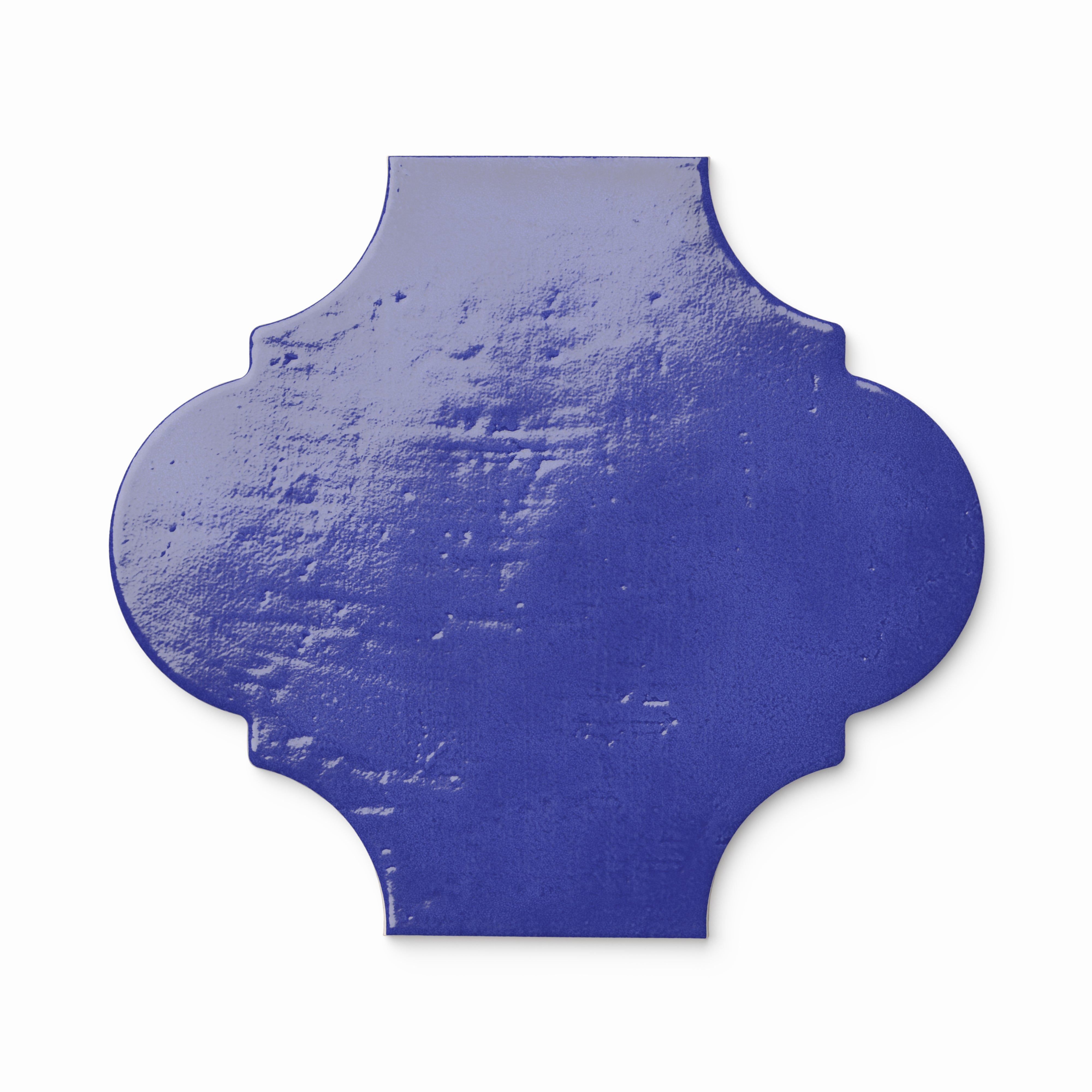 Amaya 10x11 Glossy Porcelain Lantern Tile in Lapis