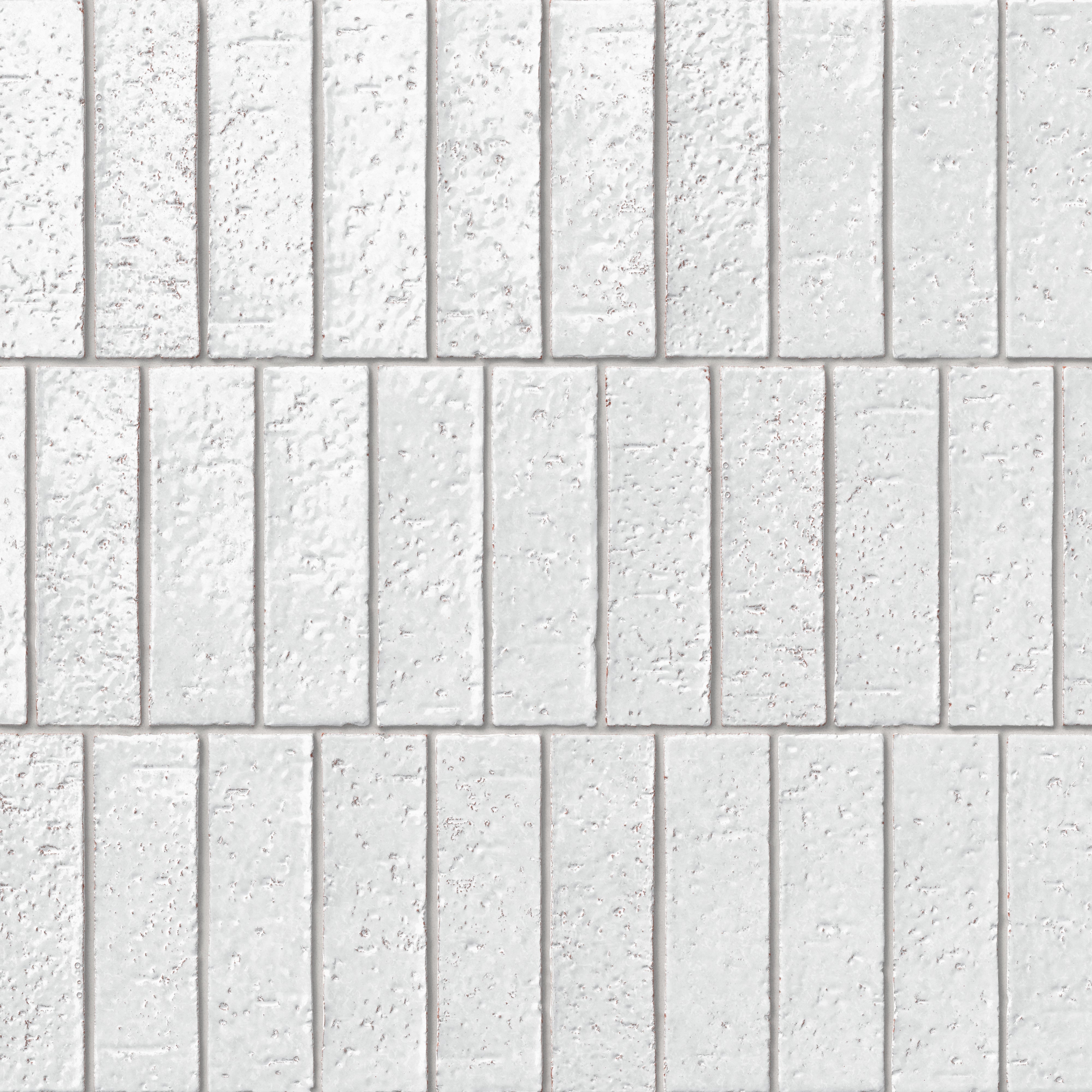 Elias 2x8 Glossy Brick Tile in Pearl